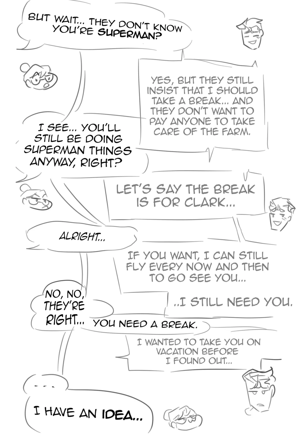 Jenny & Clark 2 porn comic picture 11