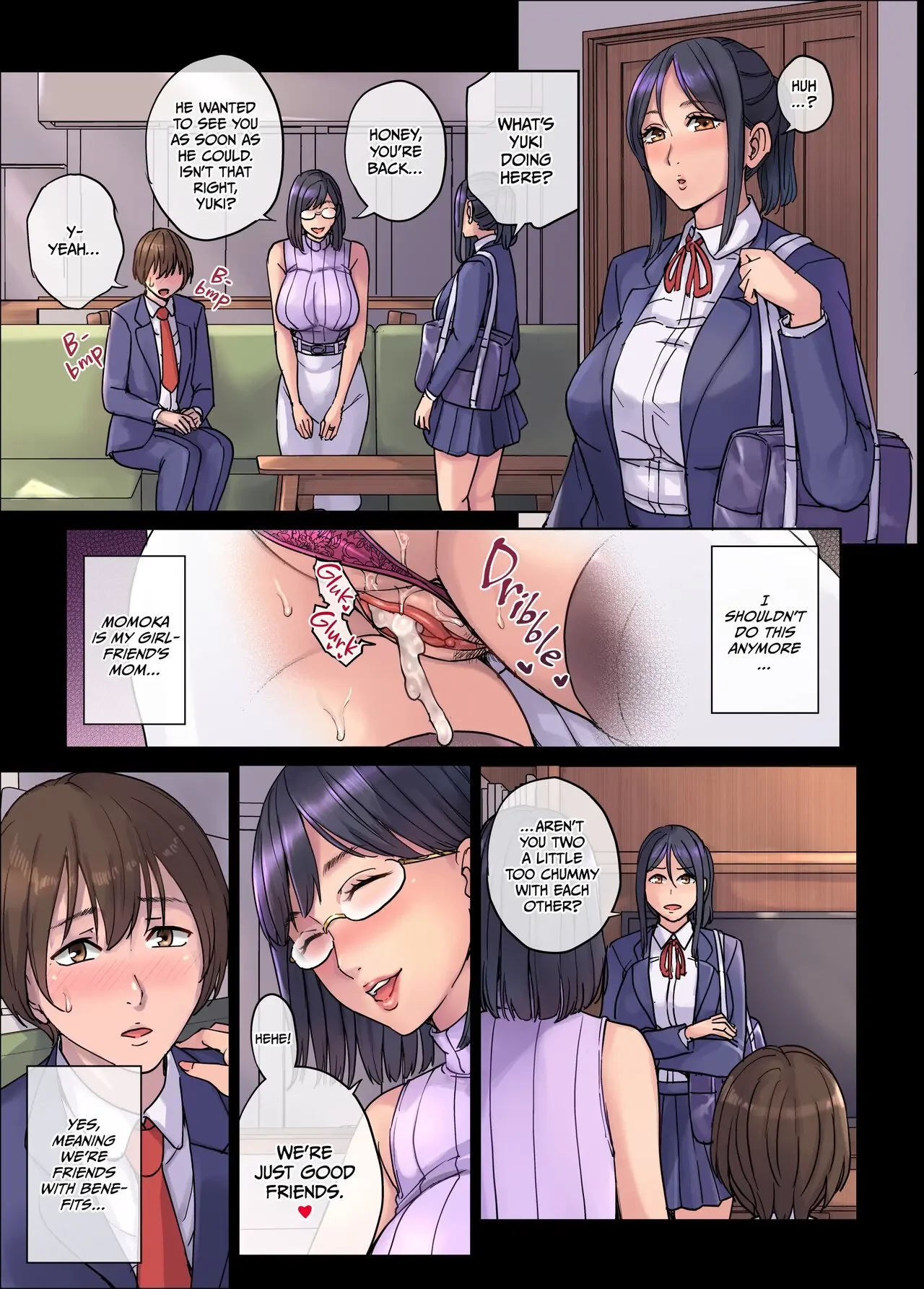 KANOJO NO MAMA HA BOKU NO SEFURE 1-2 porn comic picture 5
