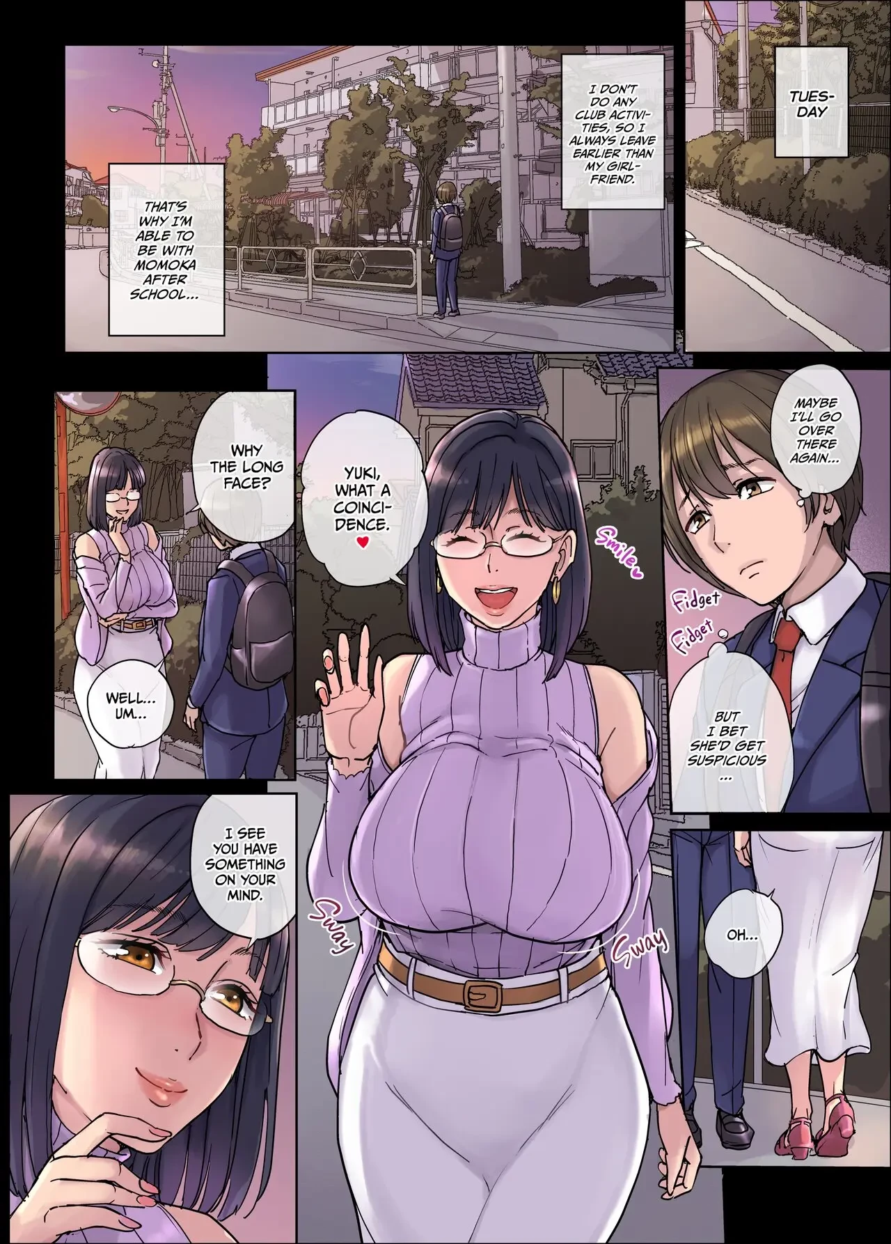 KANOJO NO MAMA HA BOKU NO SEFURE 1-2 porn comic picture 6