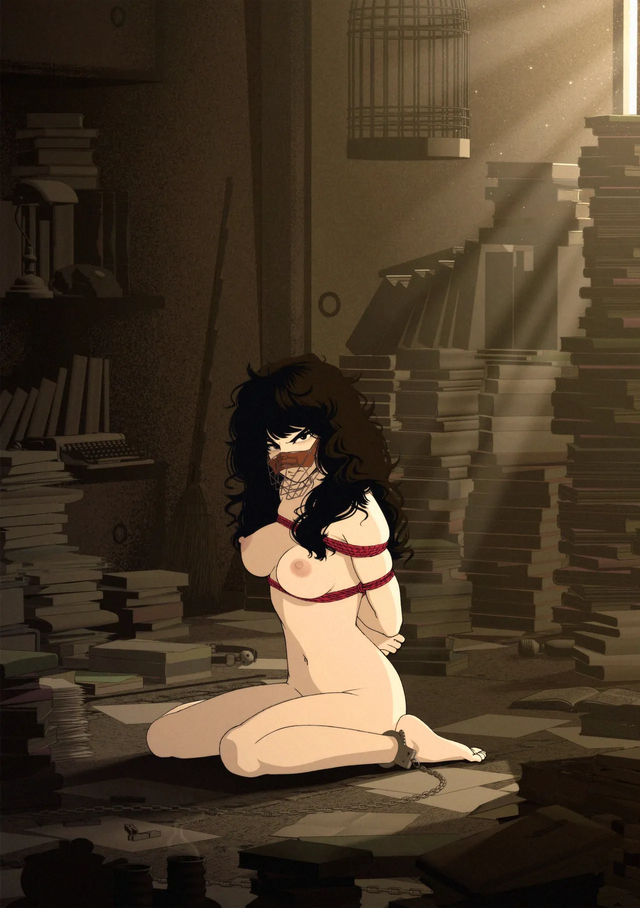 Kidnapped by an SM Writer (The Muse storyline) porn comic picture 9