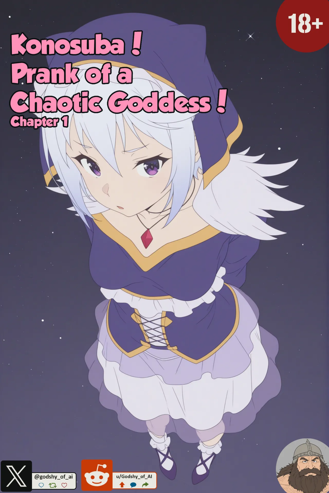 Konosuba! Prank of a Chaotic Goddess! porn comic picture 1