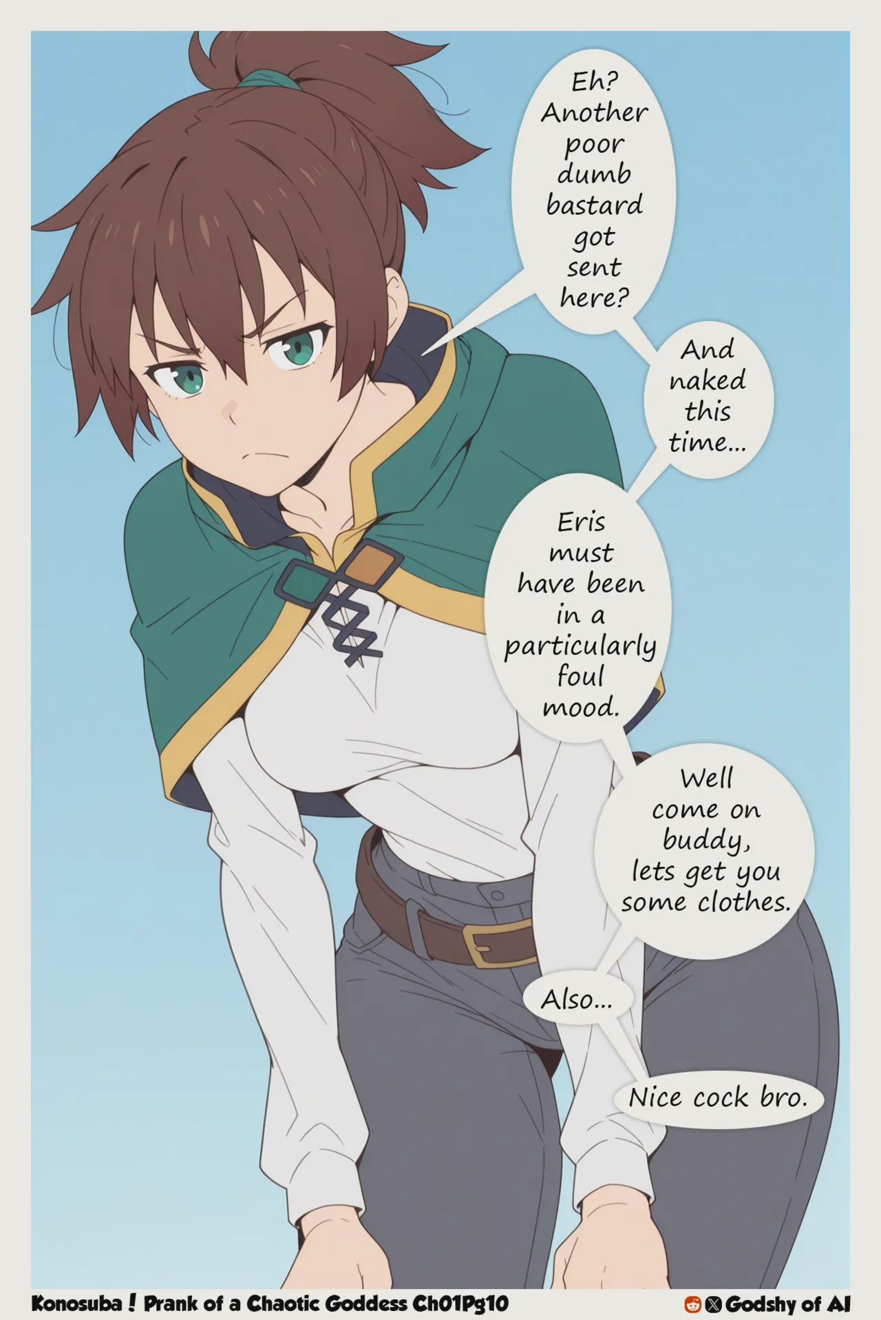 Konosuba! Prank of a Chaotic Goddess! porn comic picture 11