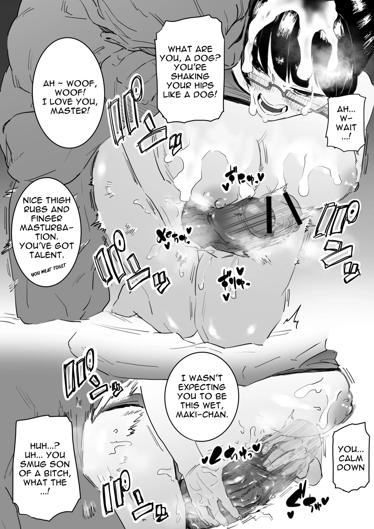 Kouhai no Tame ni Hitohadanuida Zenin Maki ga Onaho Ochi Suru Dake | Maki Zenin Takes Off Her Clothes for Her junior, Only to Fall Into M porn comic picture 8