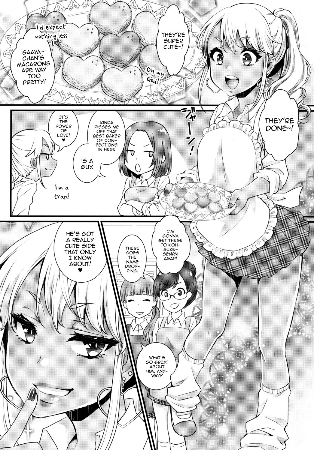 Kuro Gyaru Otokonoko Mama 2 porn comic picture 5