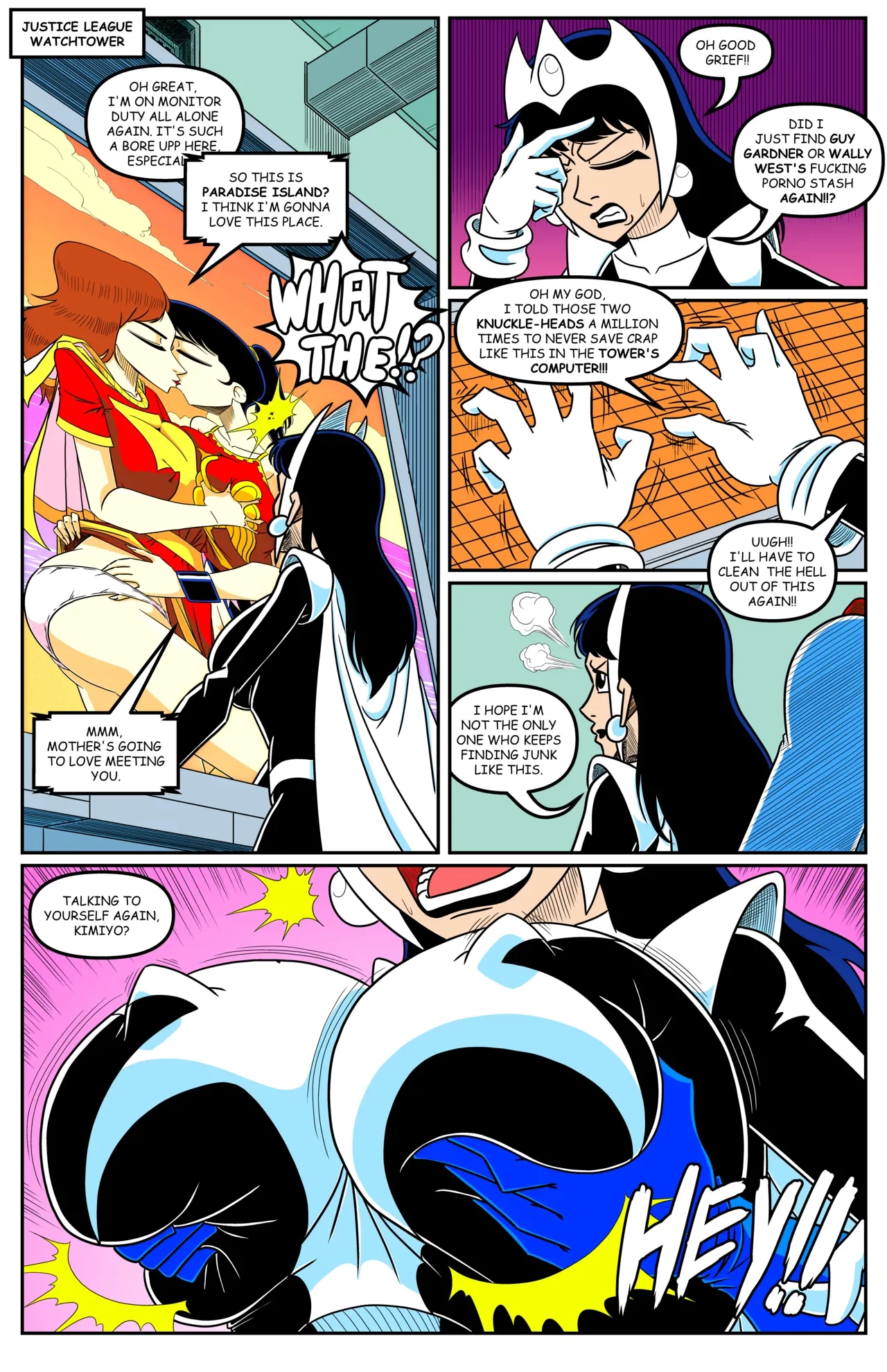Lights Out porn comic picture 2