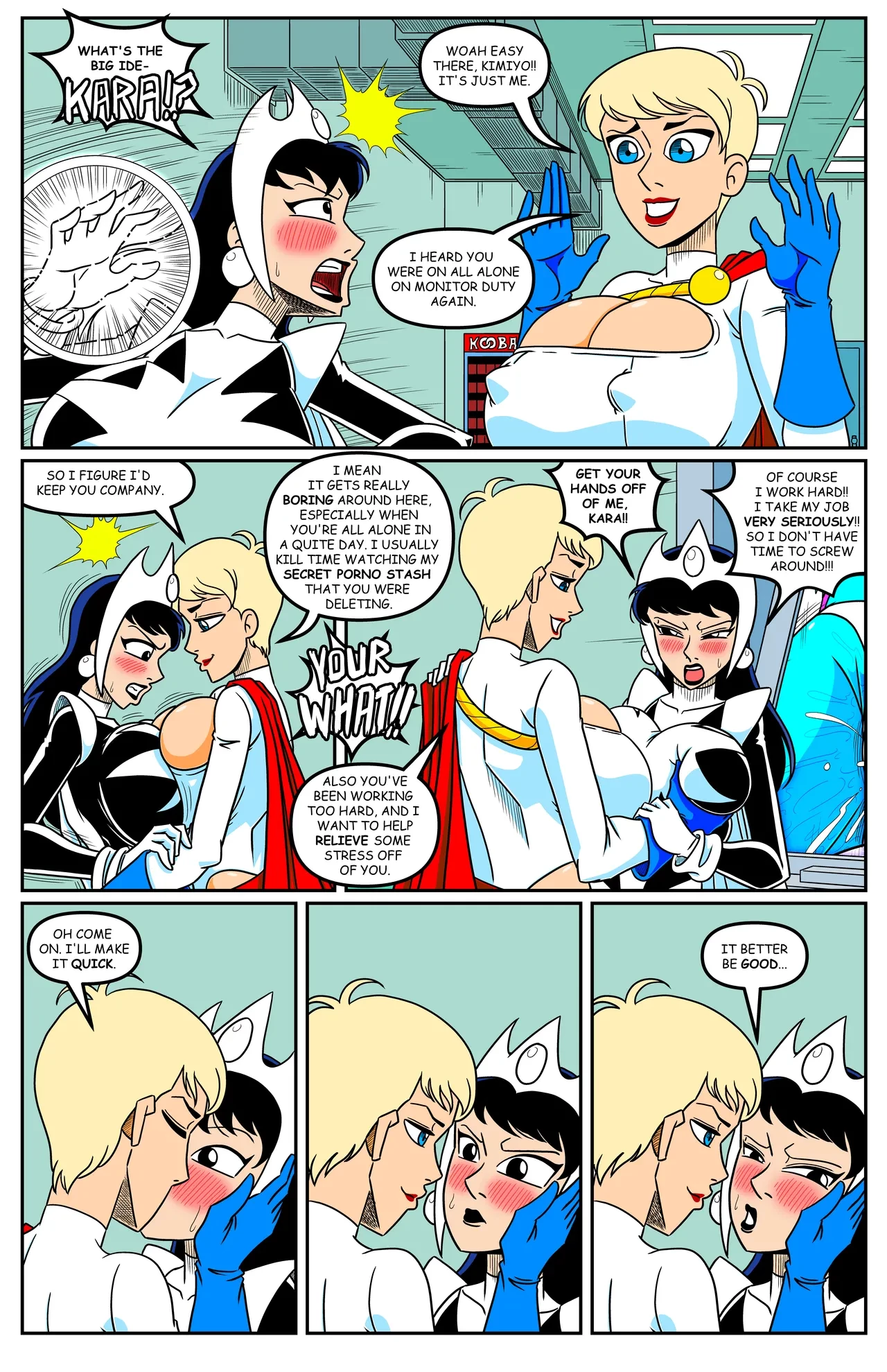 Lights Out porn comic picture 3