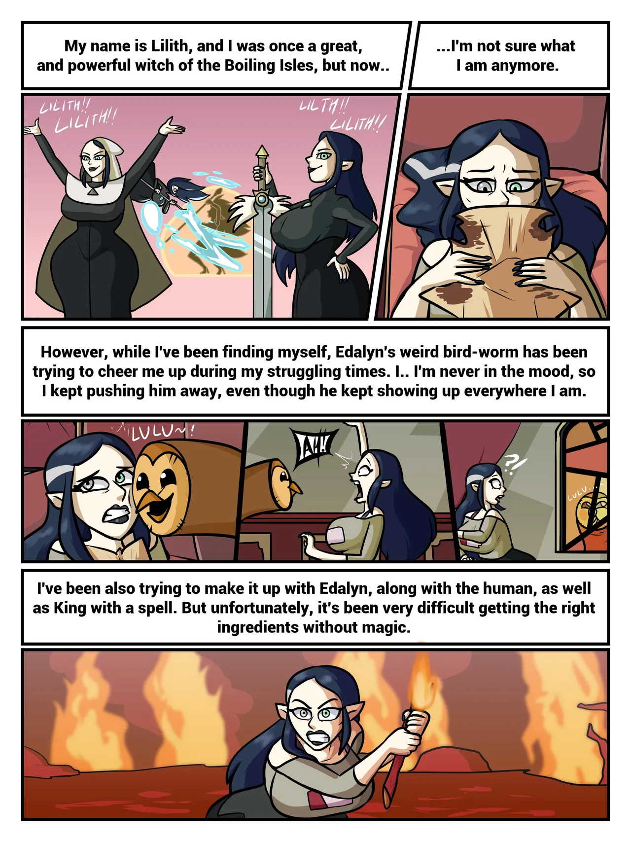 Lilith's Playdate porn comic picture 2