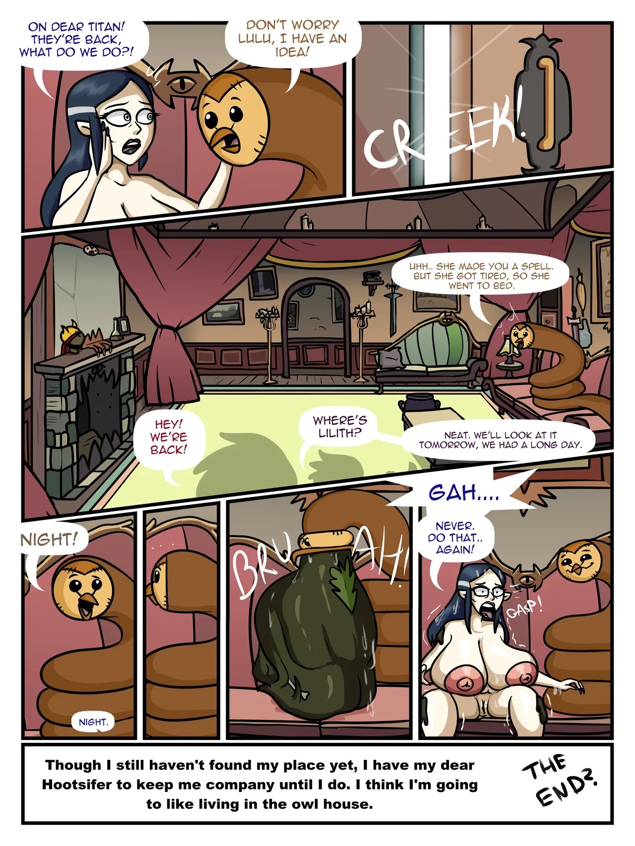 Lilith's Playdate porn comic picture 7