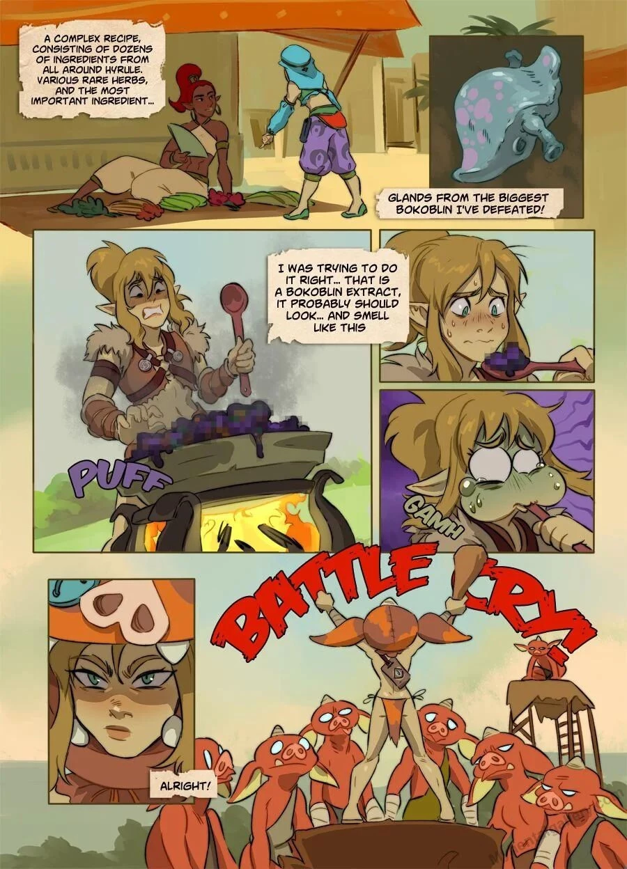 Link's notes porn comic picture 3