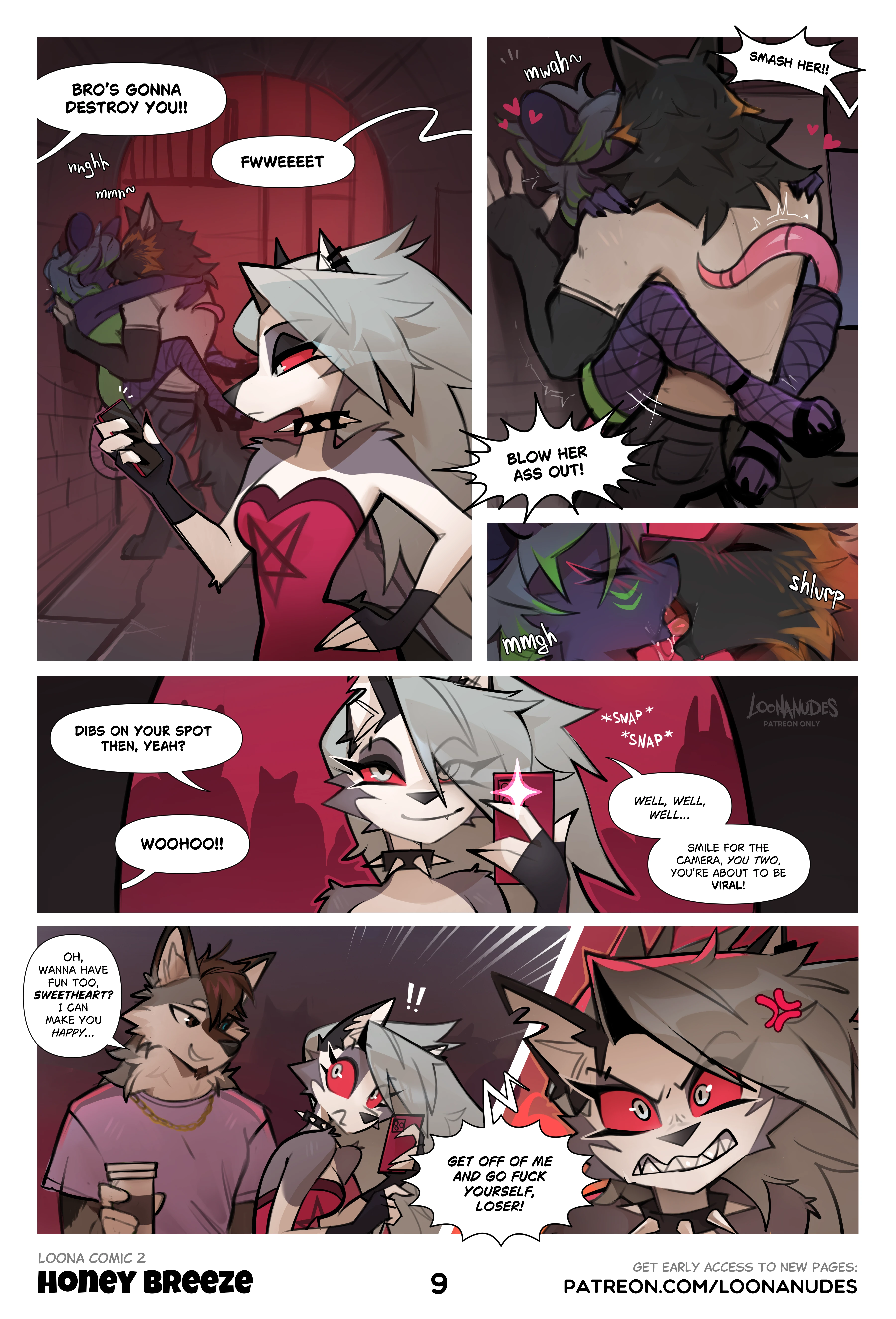 Loona Comic 2: Honey Breeze porn comic picture 10