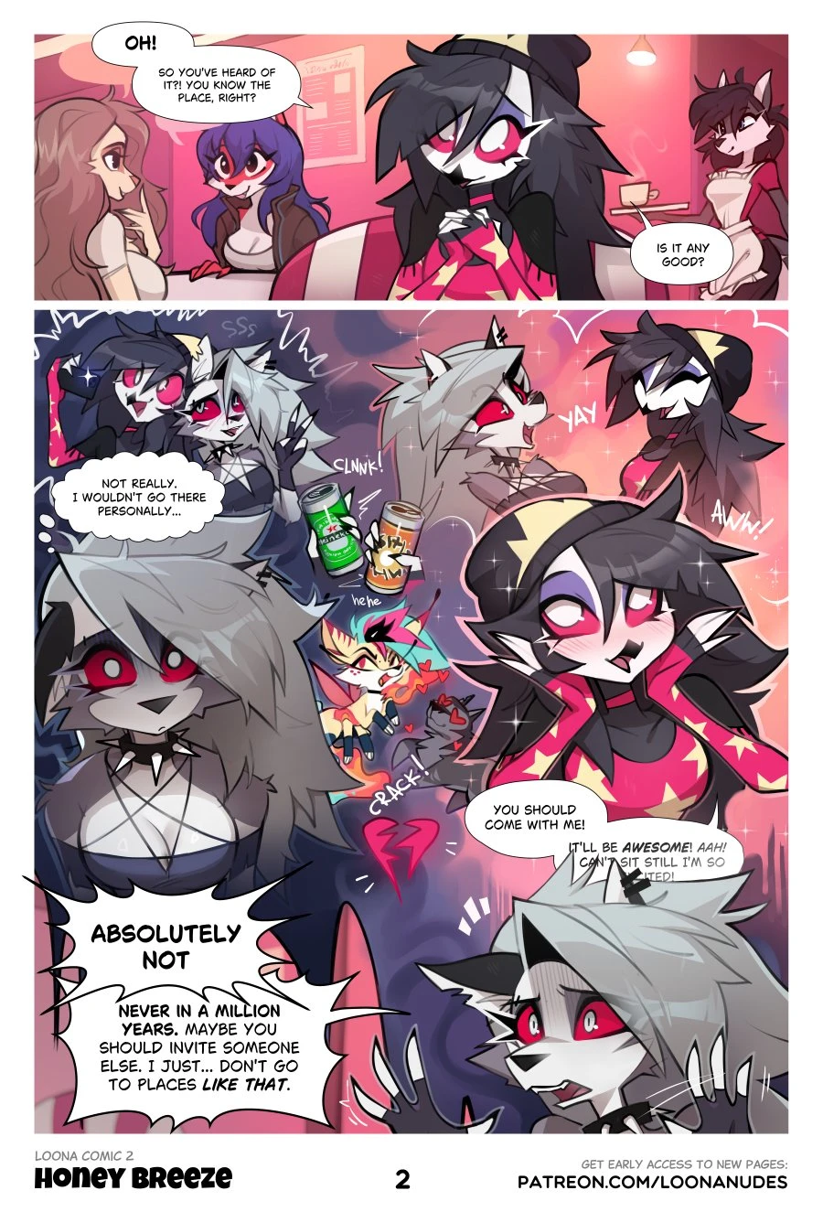 Loona Comic 2: Honey Breeze porn comic picture 3