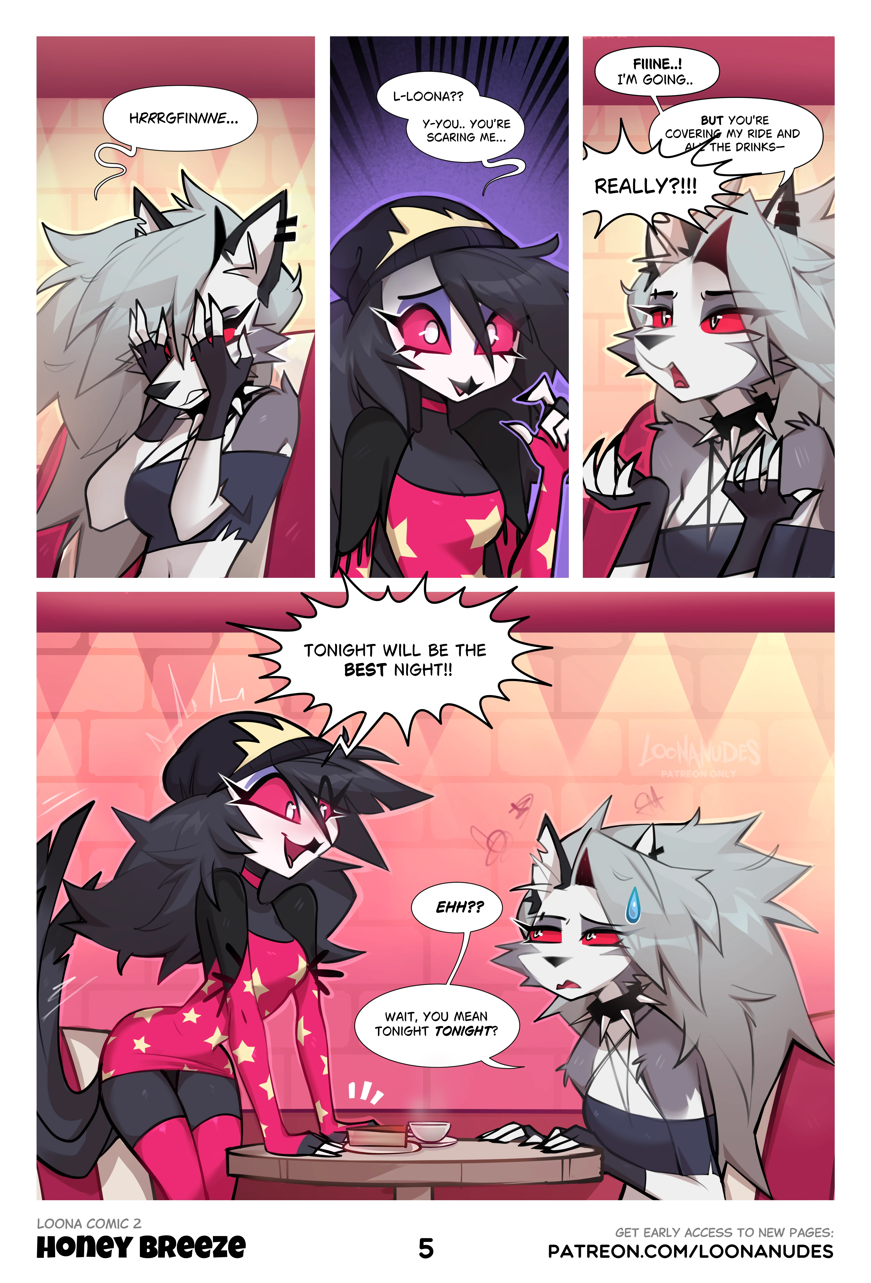 Loona Comic 2: Honey Breeze porn comic picture 6