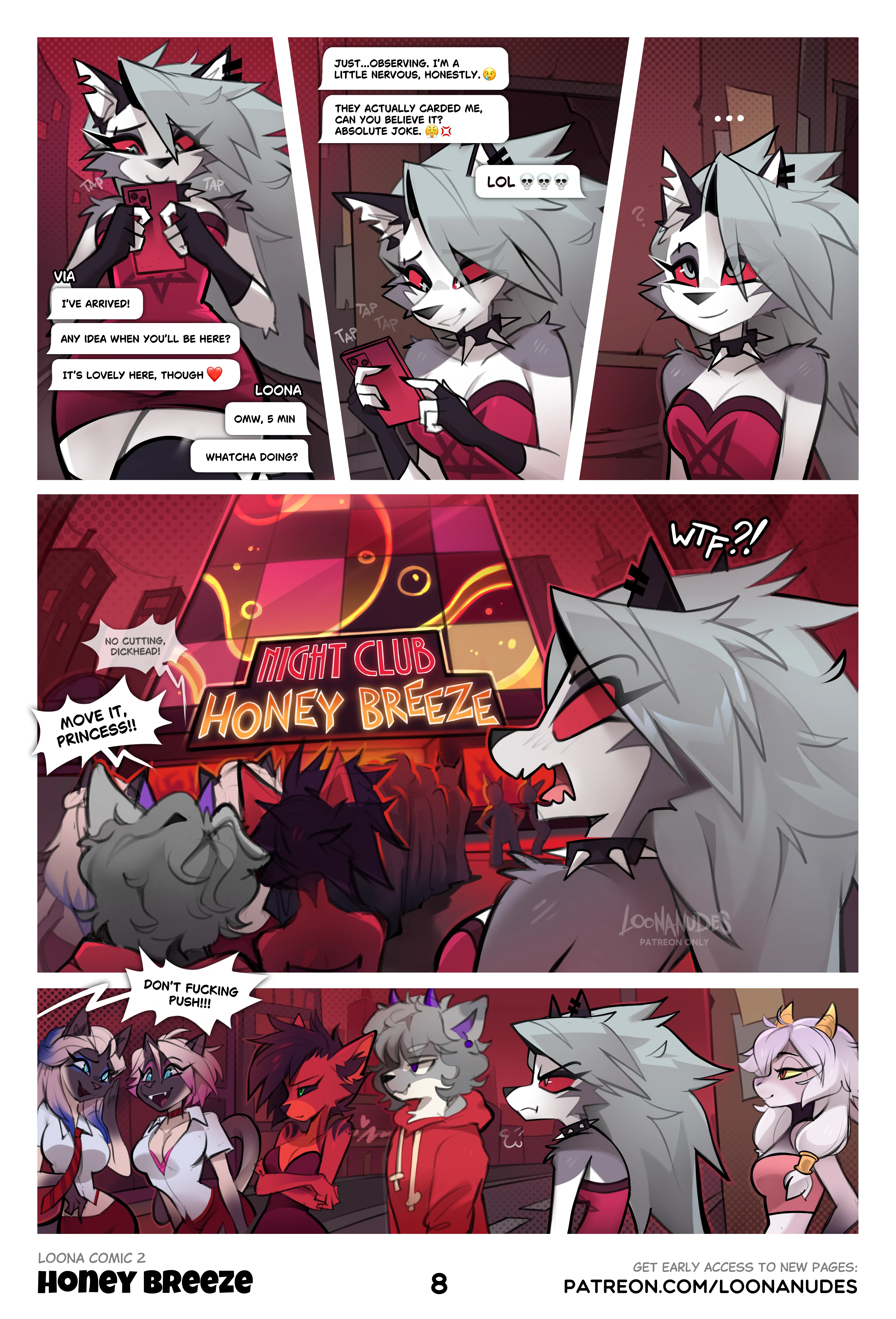 Loona Comic 2: Honey Breeze porn comic picture 9