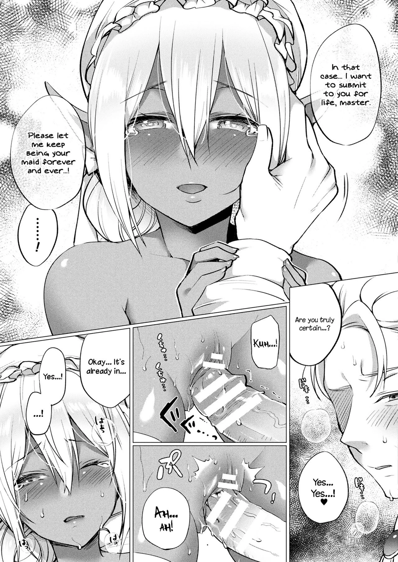 Love Story Of A Dark Elf | Dark Elf no Koi Monogatari porn comic picture 13