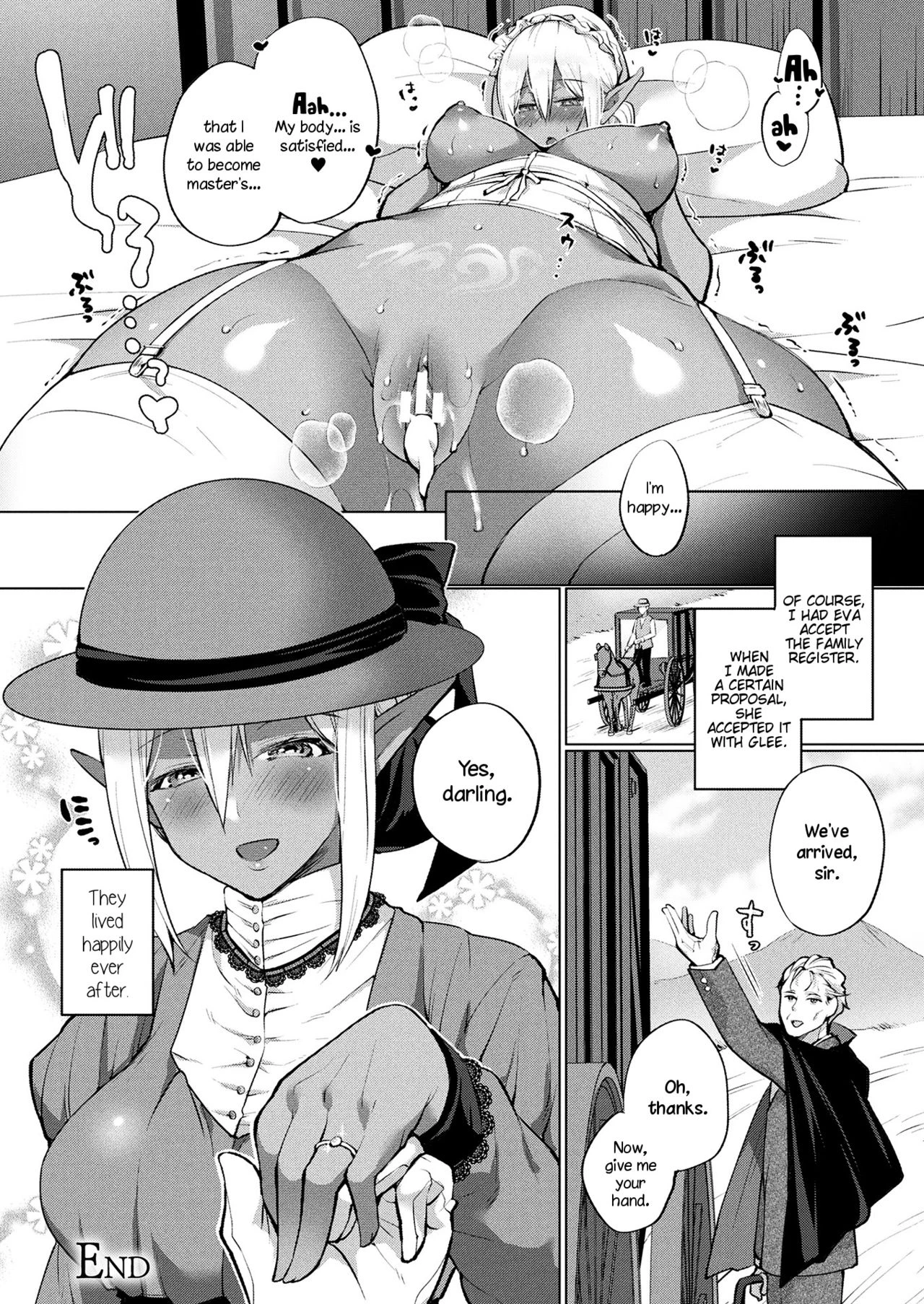 Love Story Of A Dark Elf | Dark Elf no Koi Monogatari porn comic picture 20