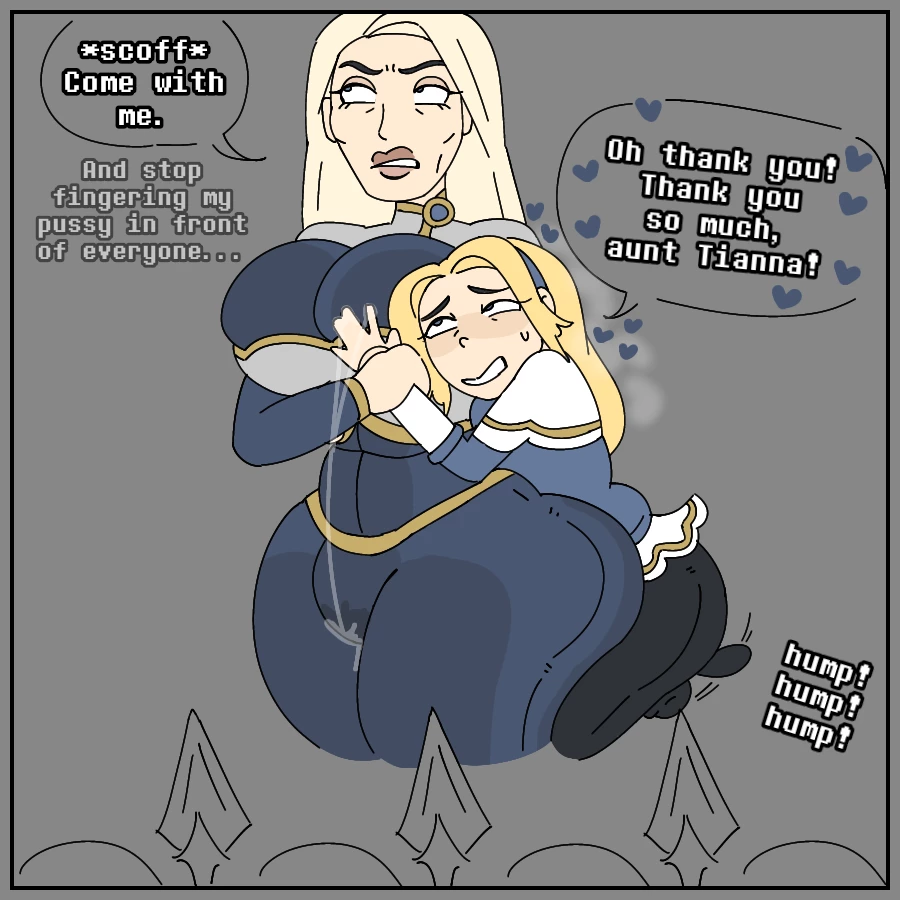 Lux x Tianna porn comic picture 2