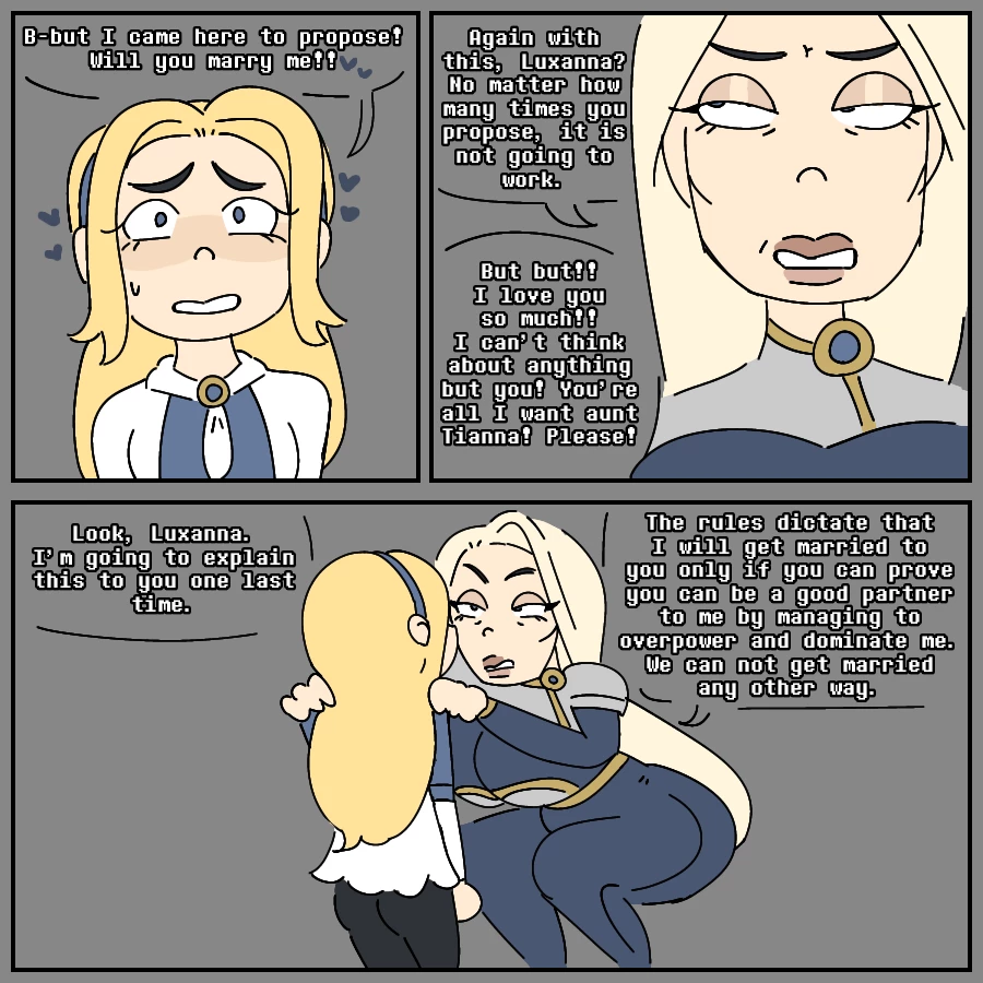 Lux x Tianna porn comic picture 6