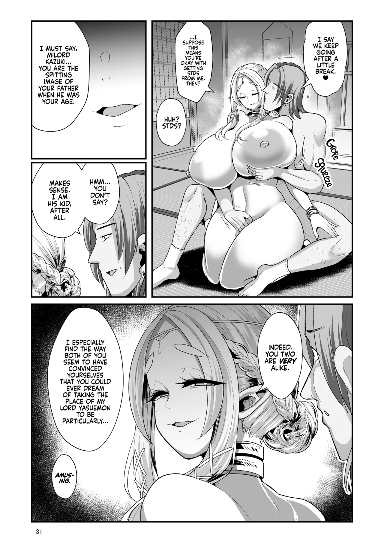 Machinations of an Elven Concubine 2: Funeral | H Seidorei Elf no Souzoku Mondai ni Tsuite ~ Sougi-hen porn comic picture 33