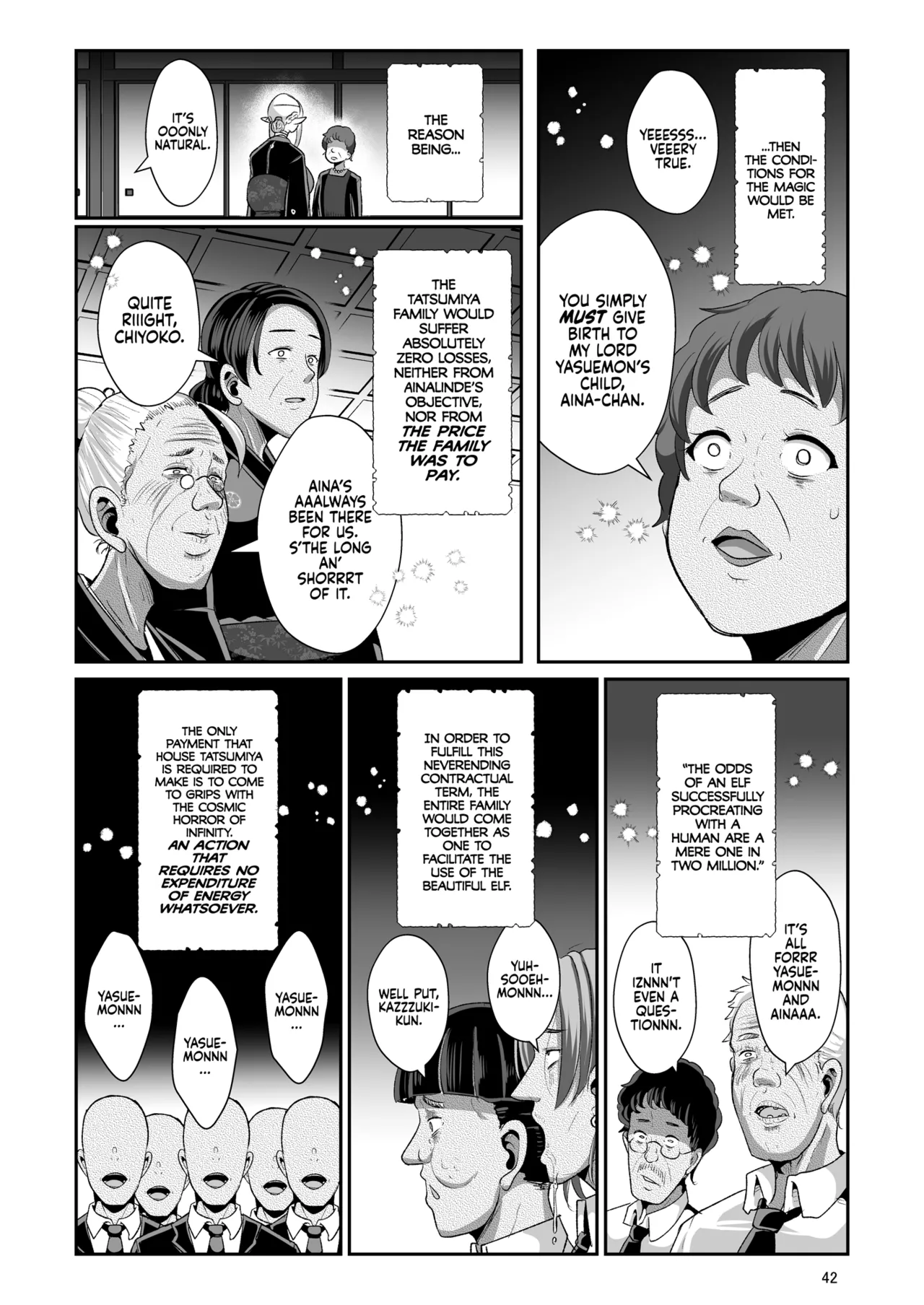 Machinations of an Elven Concubine 2: Funeral | H Seidorei Elf no Souzoku Mondai ni Tsuite ~ Sougi-hen porn comic picture 44