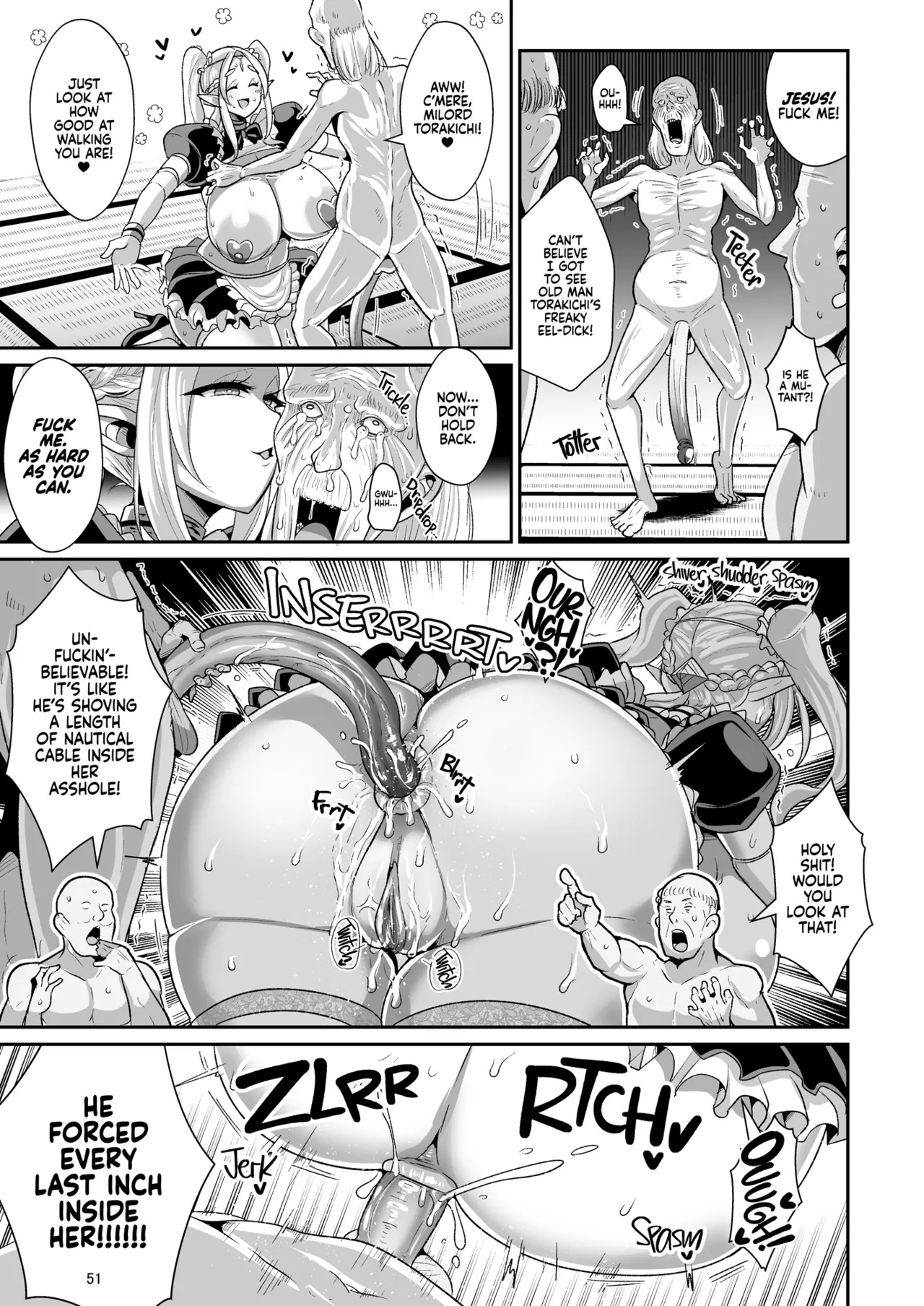 Machinations of an Elven Concubine 2: Funeral | H Seidorei Elf no Souzoku Mondai ni Tsuite ~ Sougi-hen porn comic picture 53