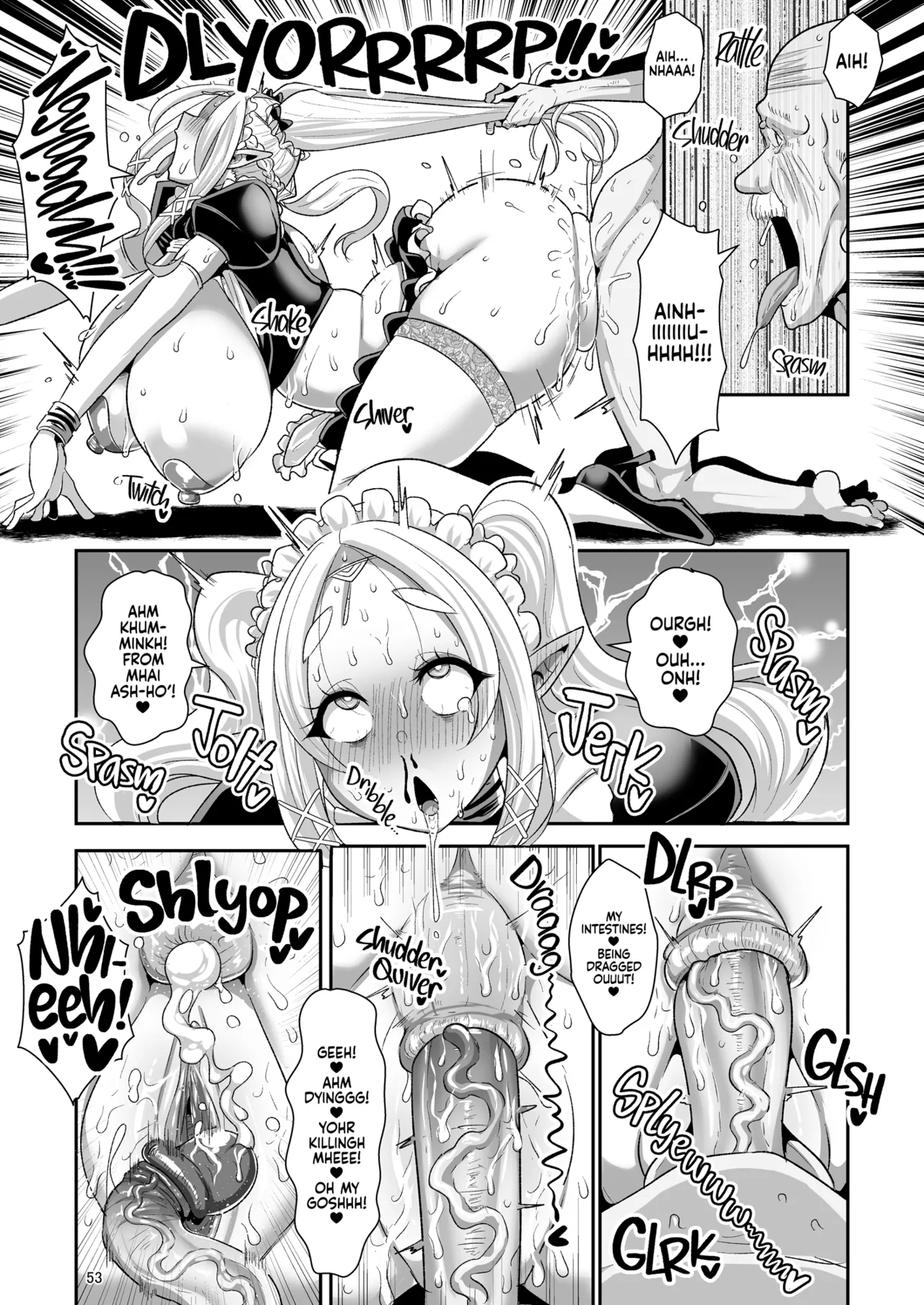 Machinations of an Elven Concubine 2: Funeral | H Seidorei Elf no Souzoku Mondai ni Tsuite ~ Sougi-hen porn comic picture 55