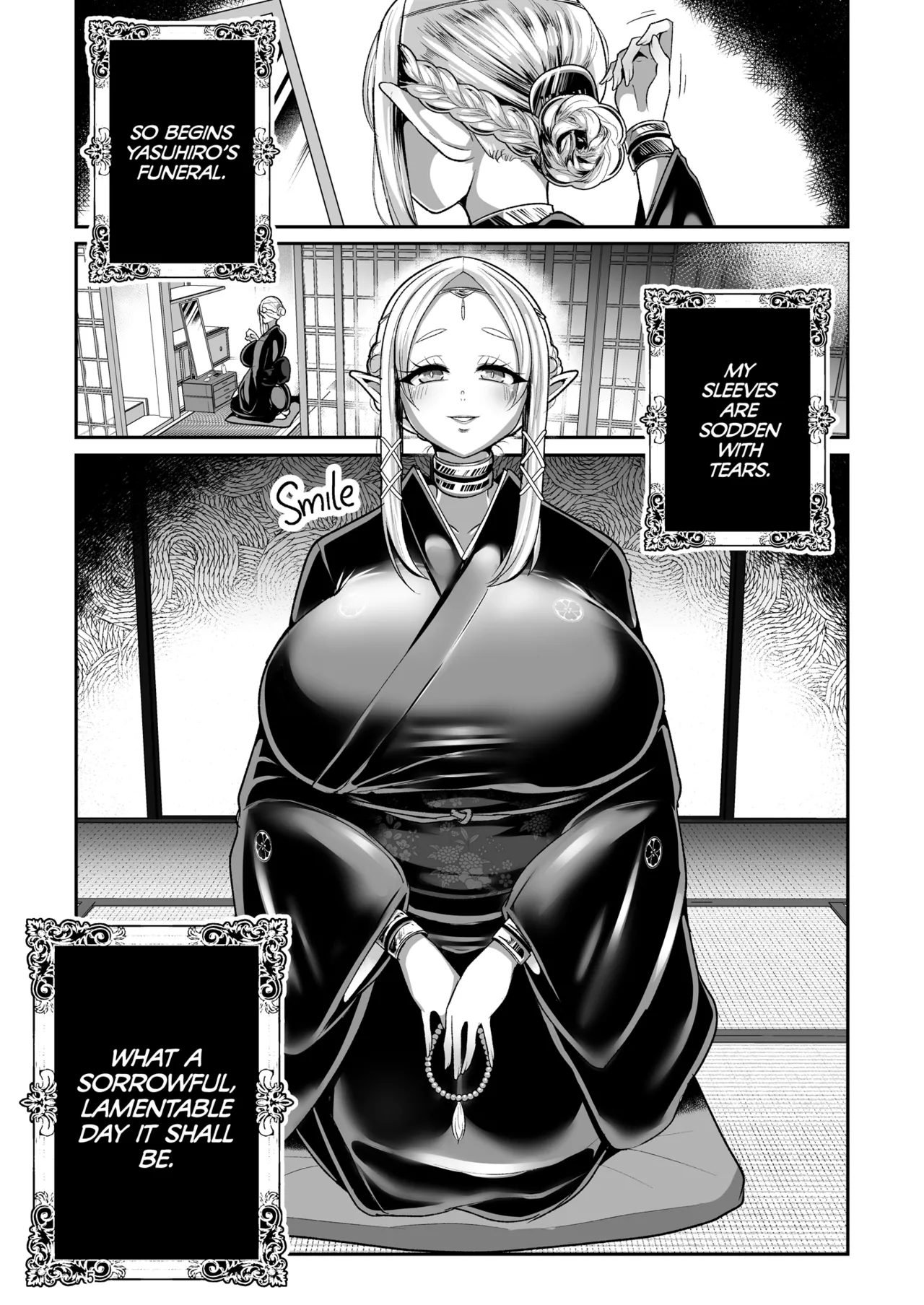 Machinations of an Elven Concubine 2: Funeral | H Seidorei Elf no Souzoku Mondai ni Tsuite ~ Sougi-hen porn comic picture 7