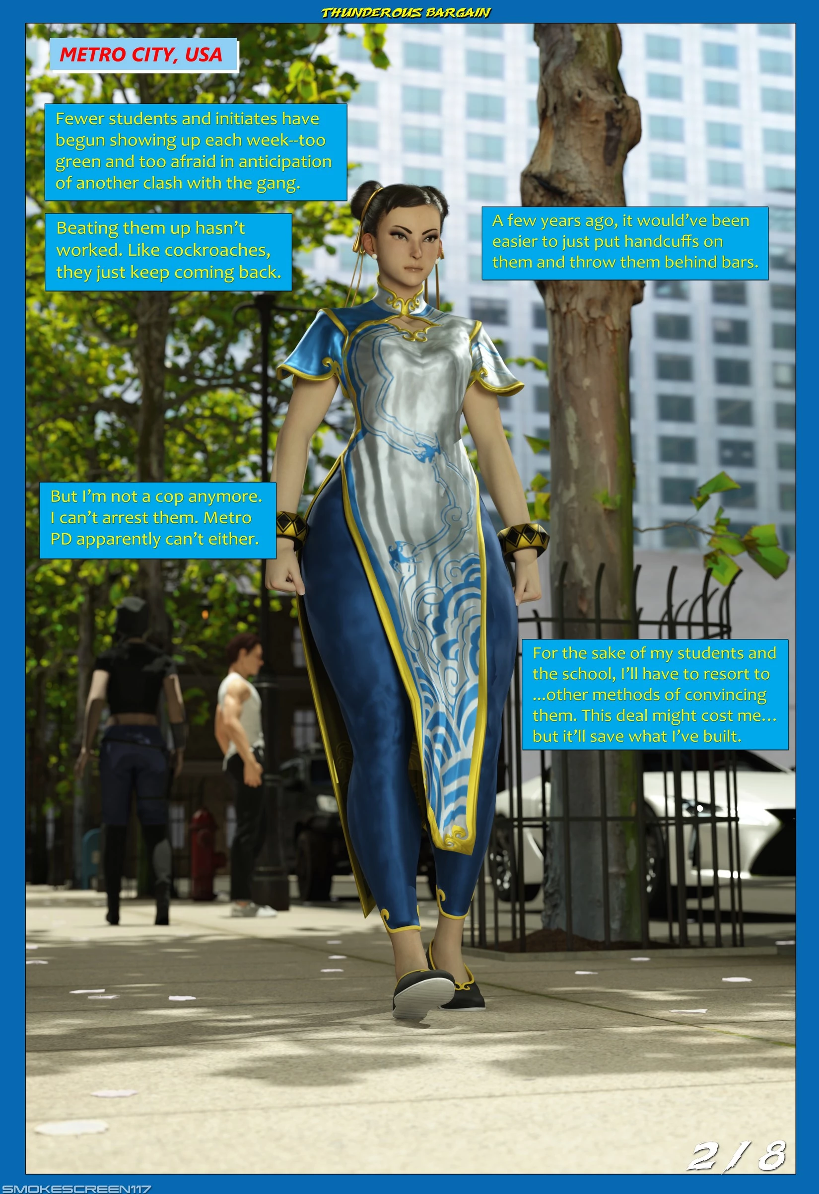 Master Chun-li: Thunderous Bargain porn comic picture 3