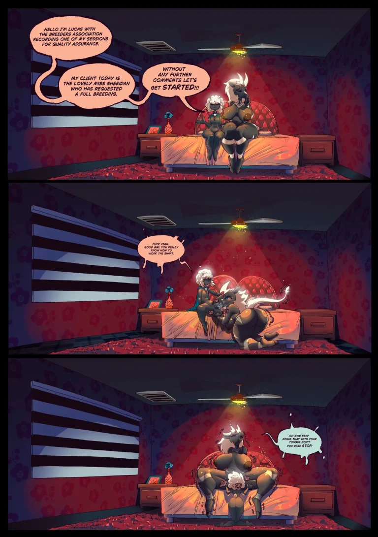 Mating Instructions porn comic picture 1
