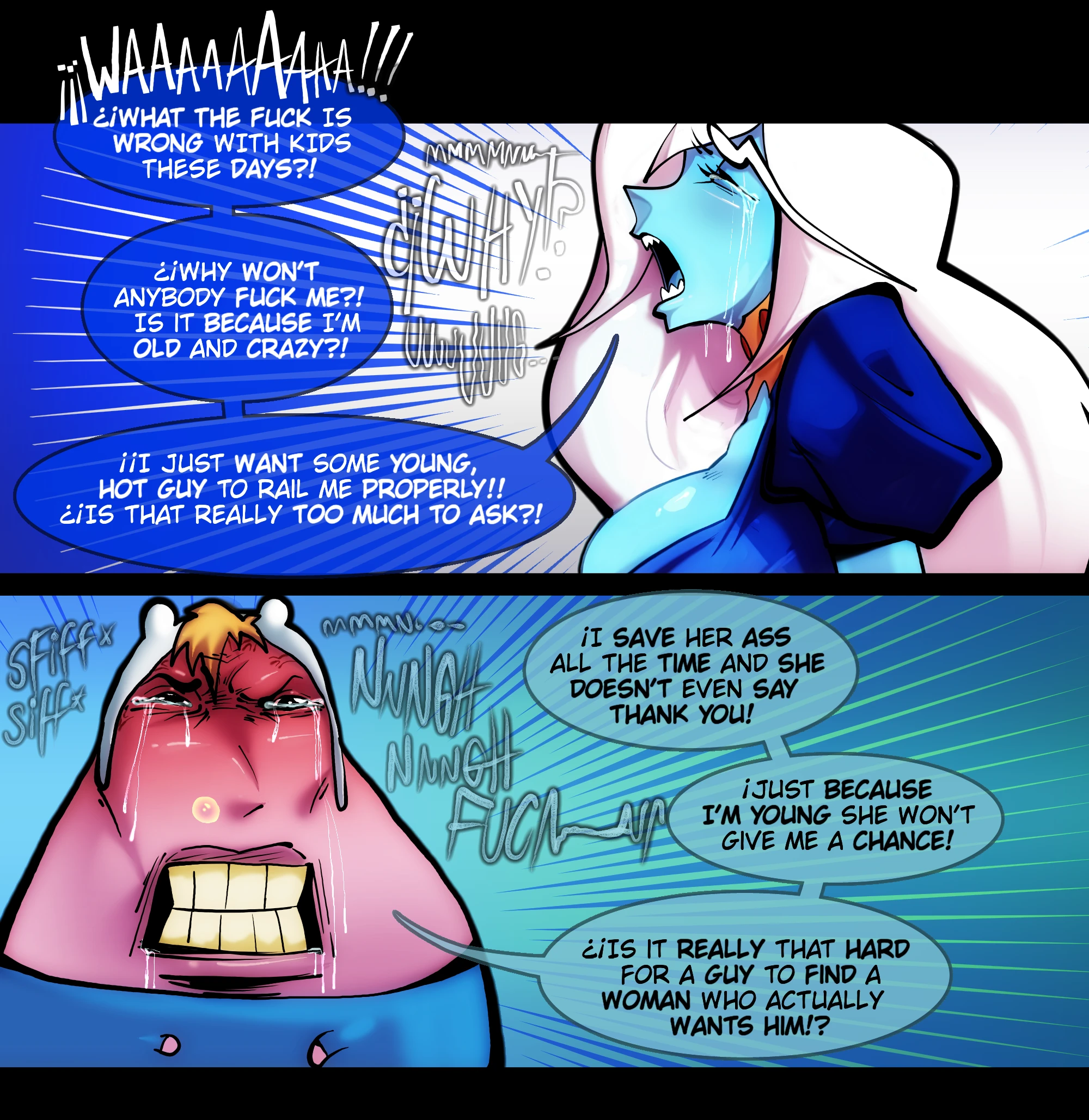 Mature Ice Queen porn comic picture 3