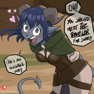 Meet the Traveler!! (please?) porn comic picture 1