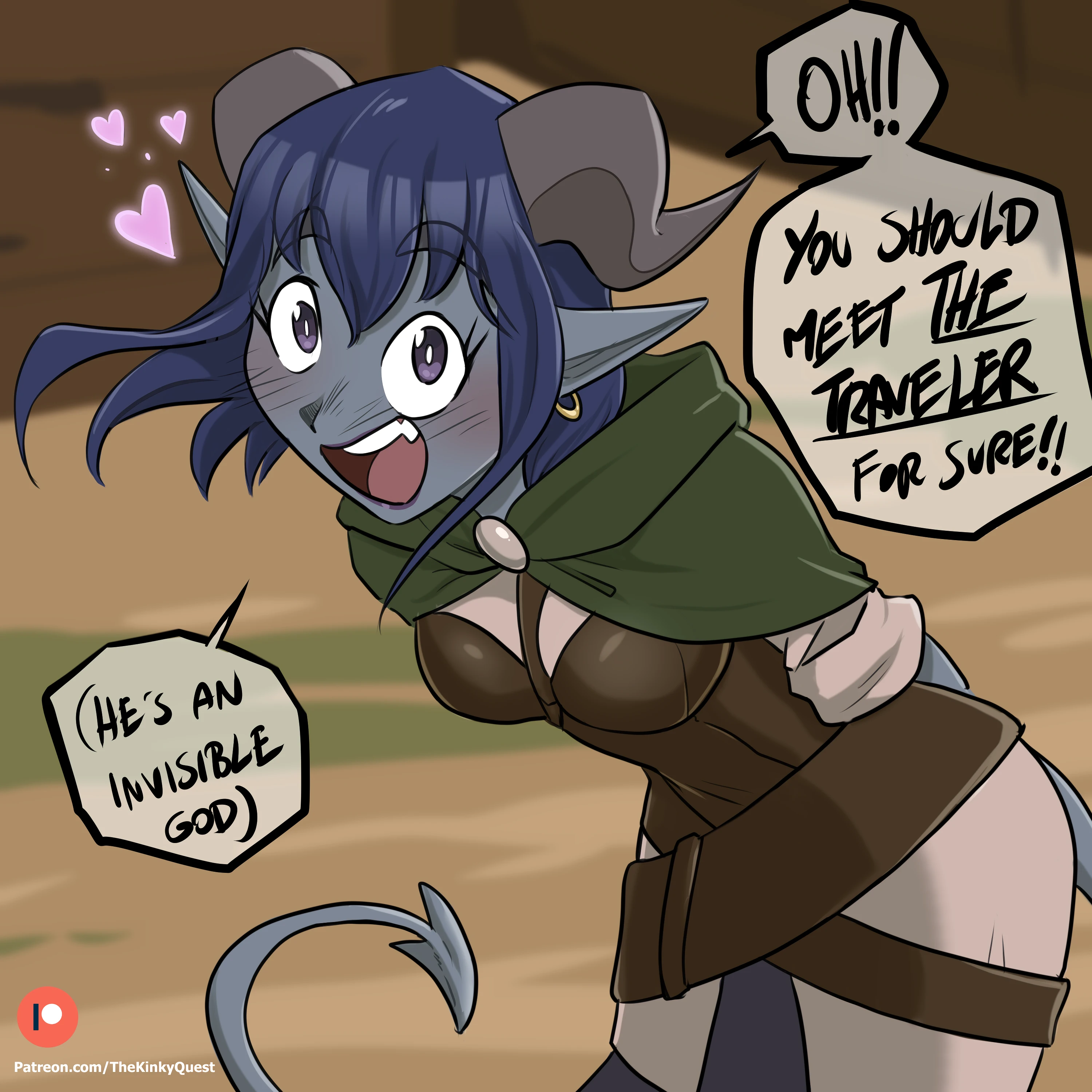Meet the Traveler!! (please?) porn comic picture 1