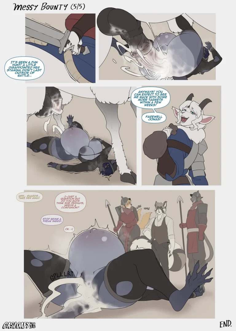 Messy Bounty porn comic picture 5