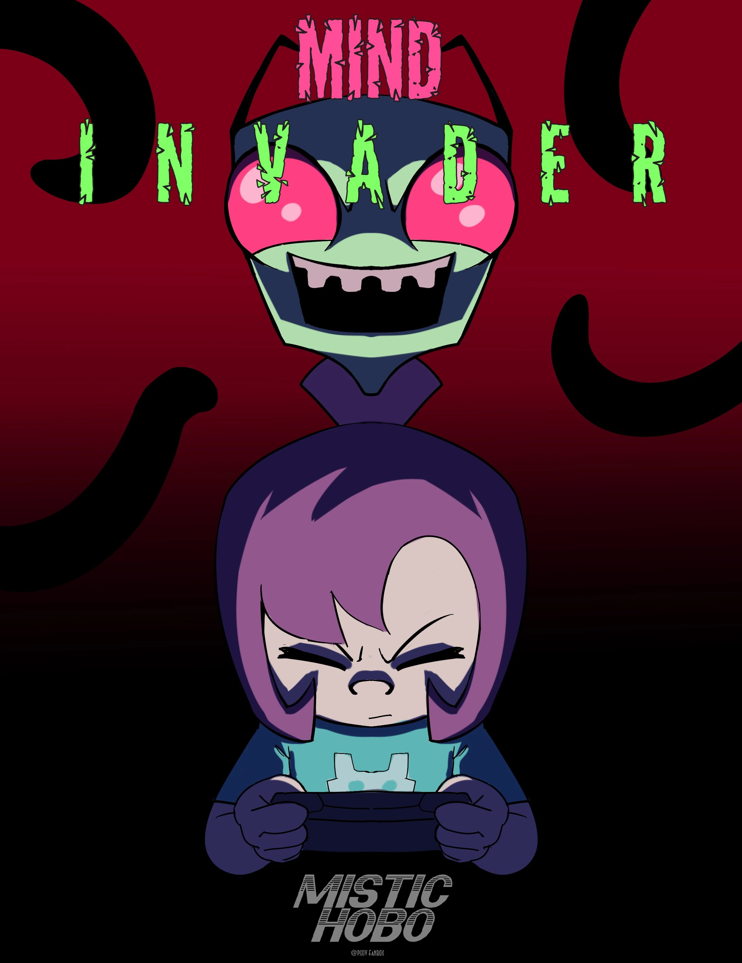 Mind Invader porn comic picture 1