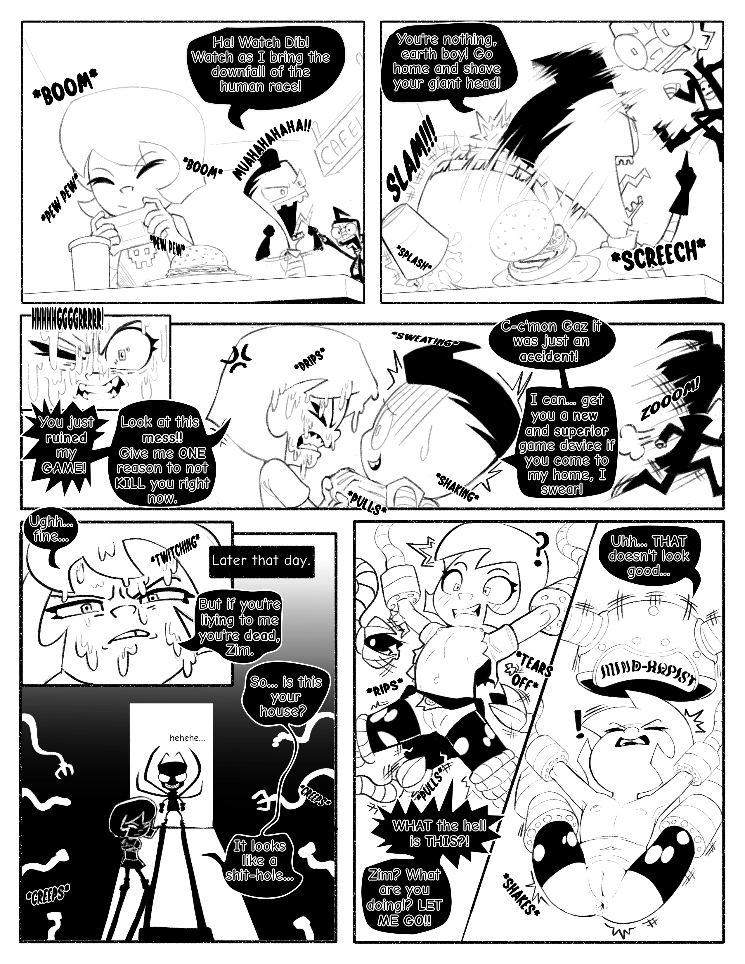 Mind Invader porn comic picture 2