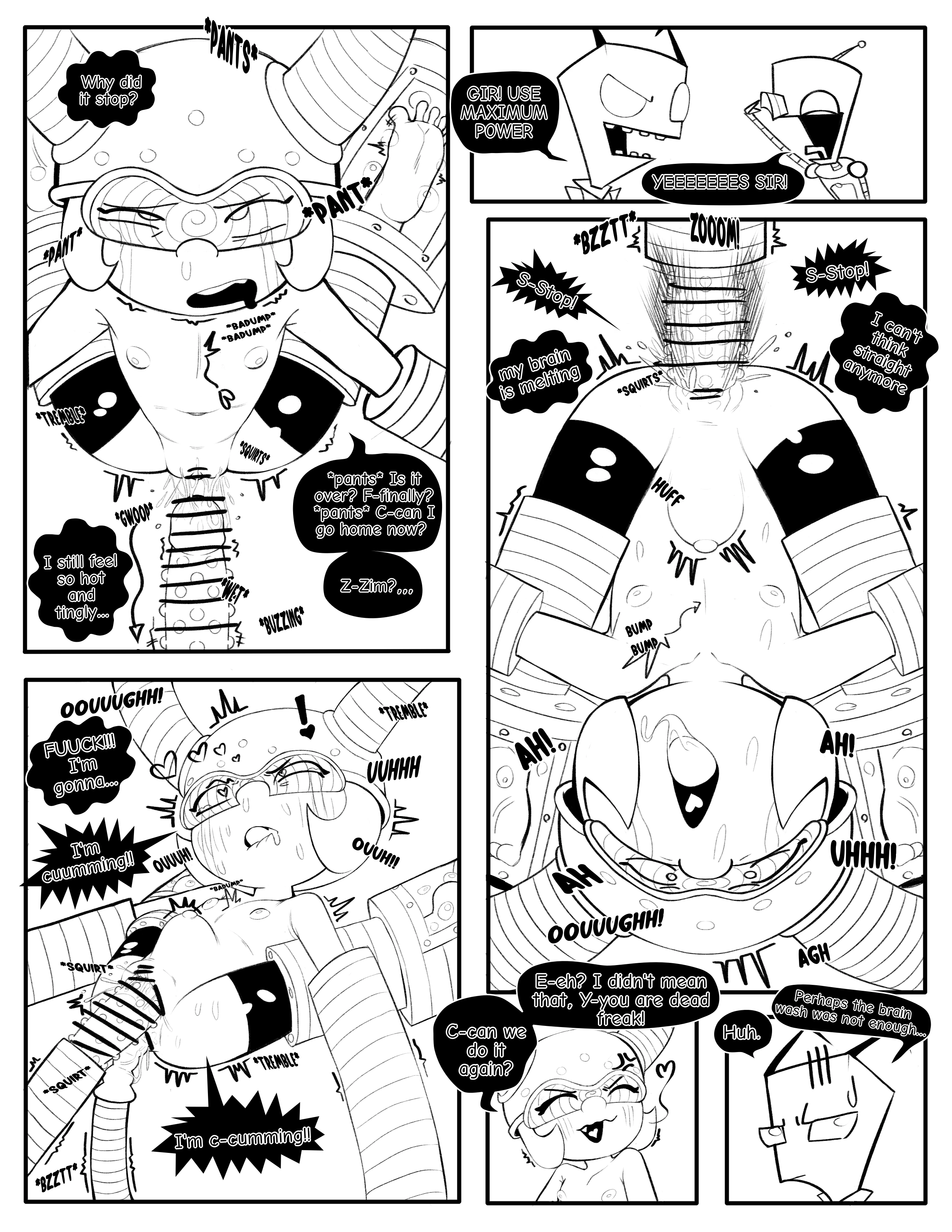 Mind Invader porn comic picture 4