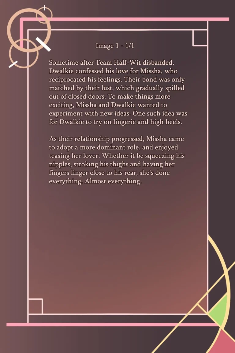 Missha & Dwalkie porn comic picture 2
