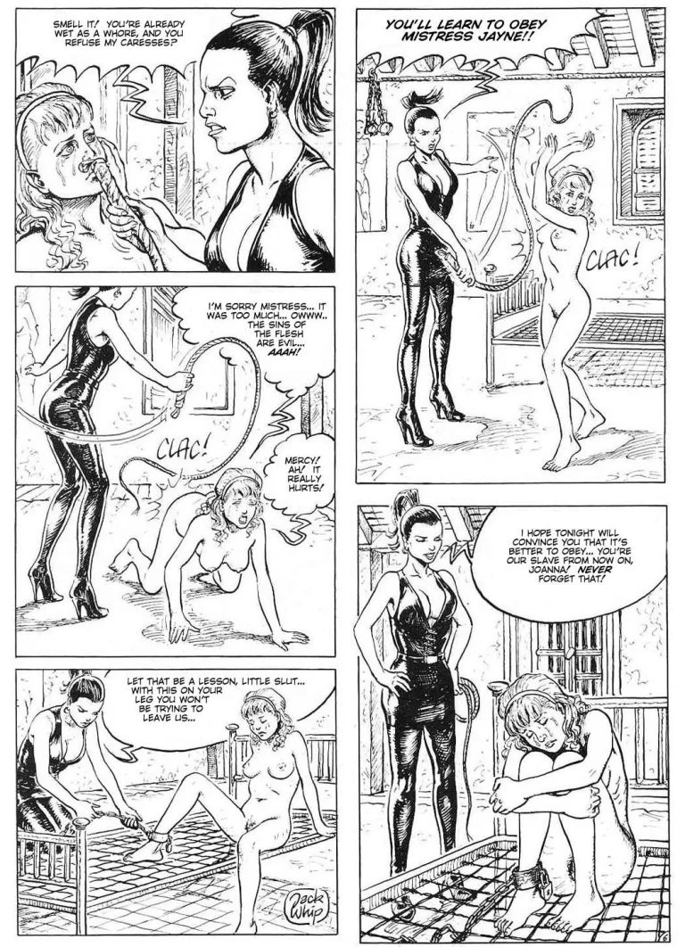 Mistress Jayne porn comic picture 7