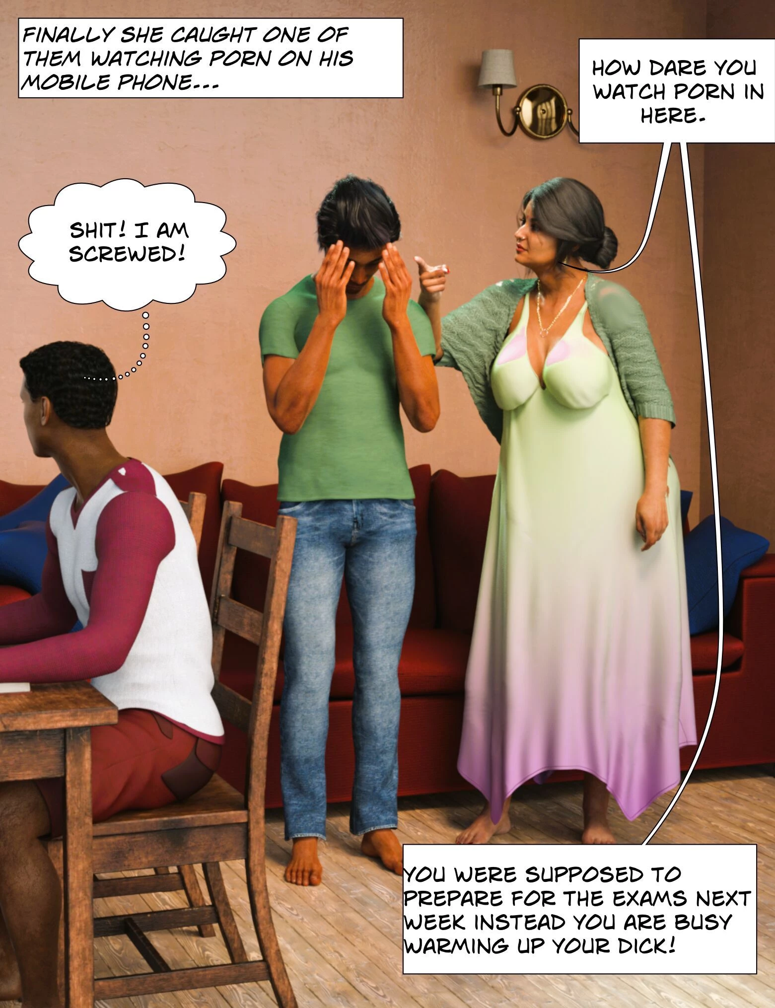 Mom & Me Double Trouble [ENG] porn comic picture 19