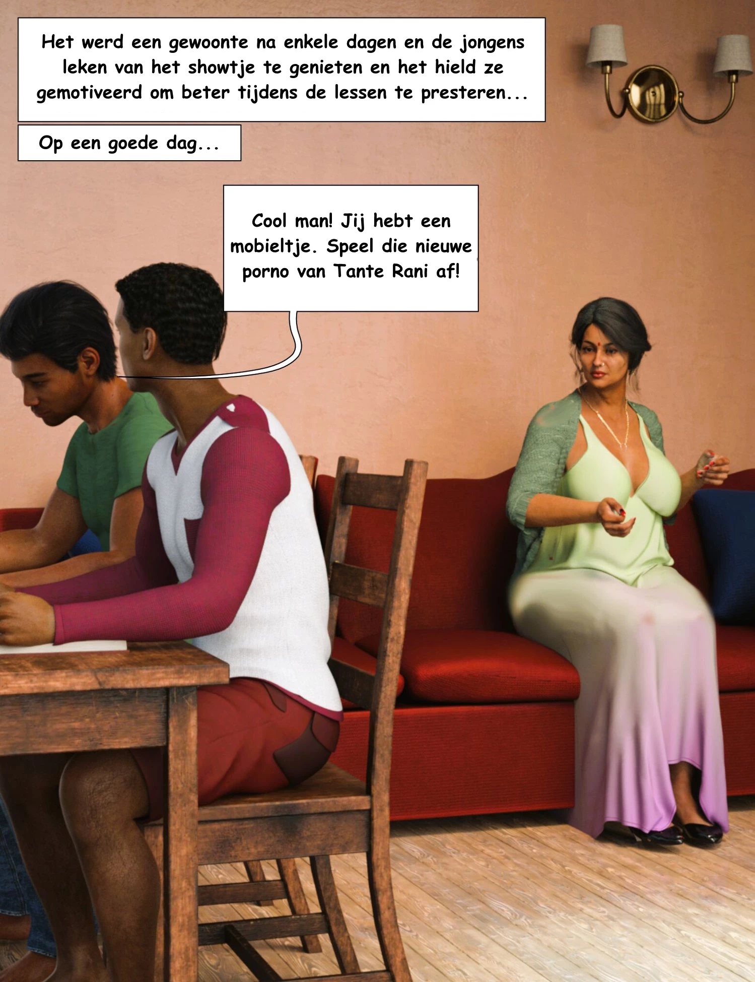 Mom & Me - Double Trouble [NL] porn comic picture 17