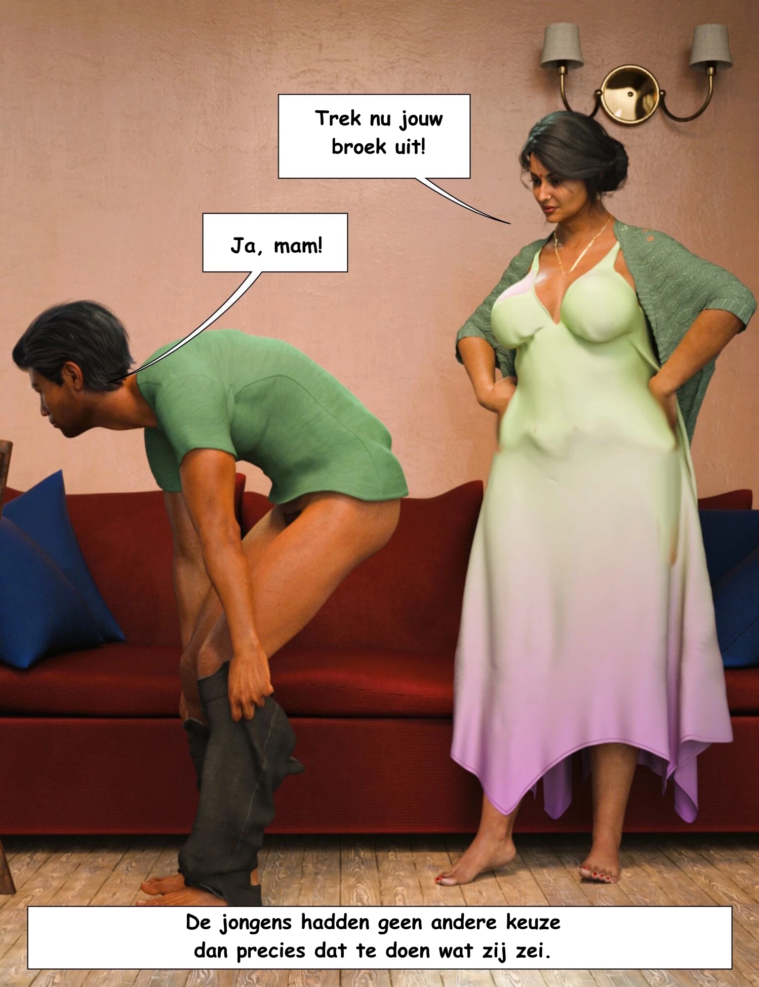 Mom & Me - Double Trouble [NL] porn comic picture 24