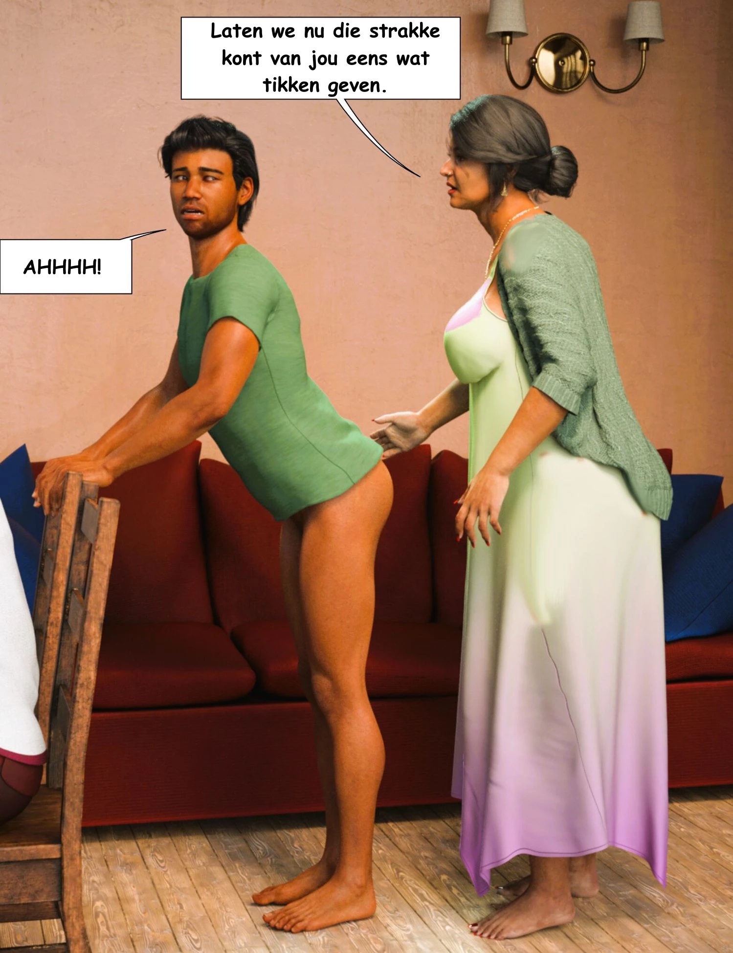 Mom & Me - Double Trouble [NL] porn comic picture 25