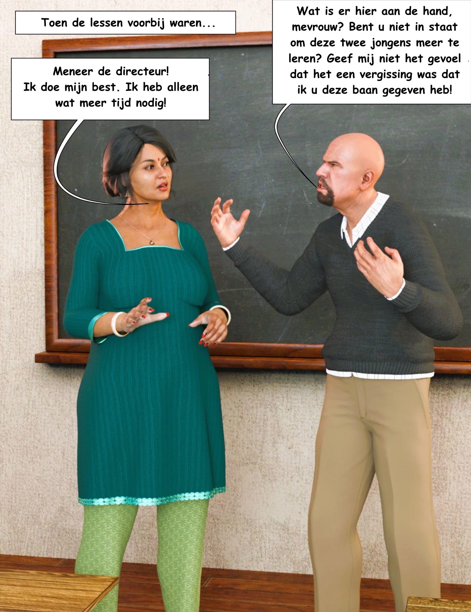 Mom & Me - Double Trouble [NL] porn comic picture 6