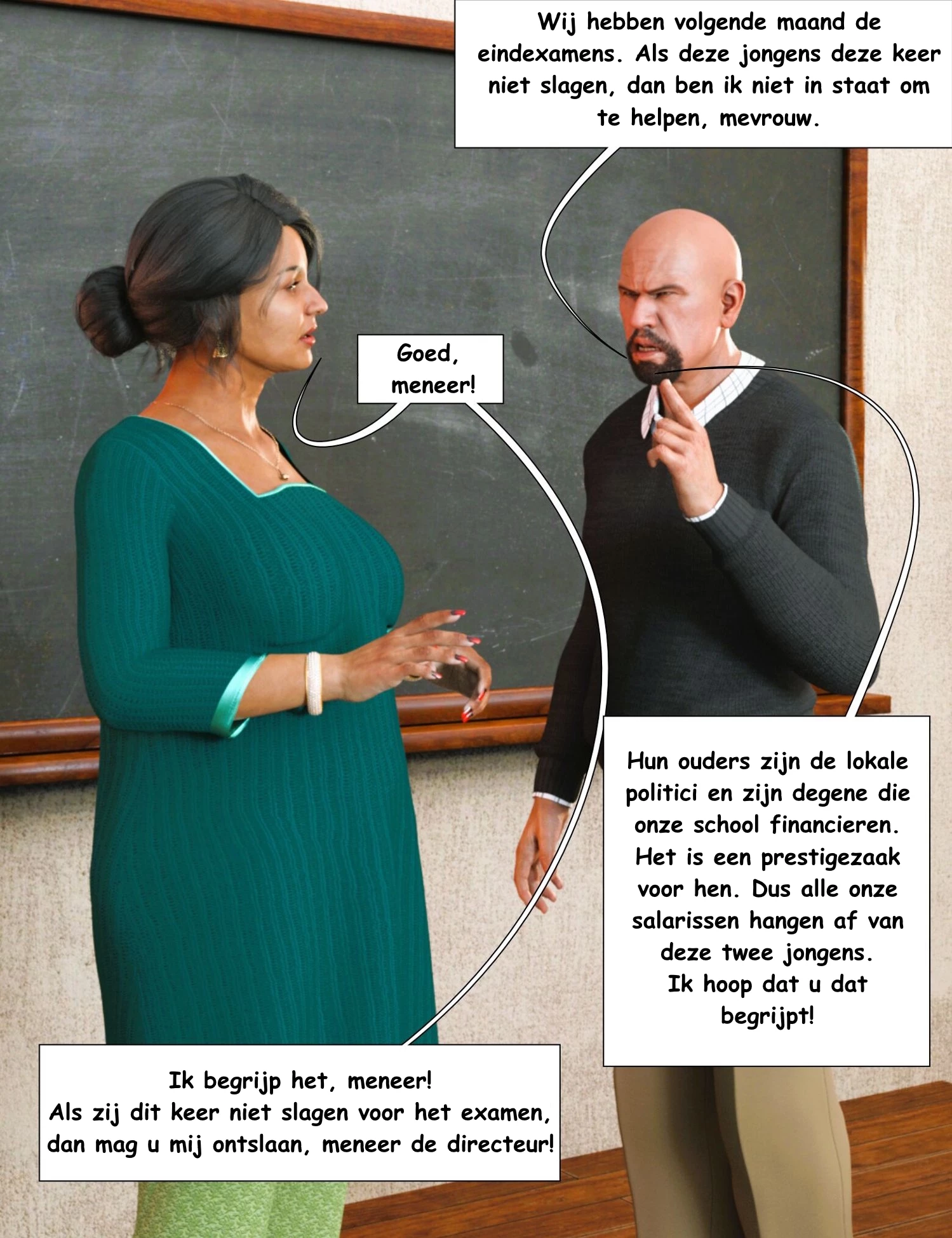Mom & Me - Double Trouble [NL] porn comic picture 7
