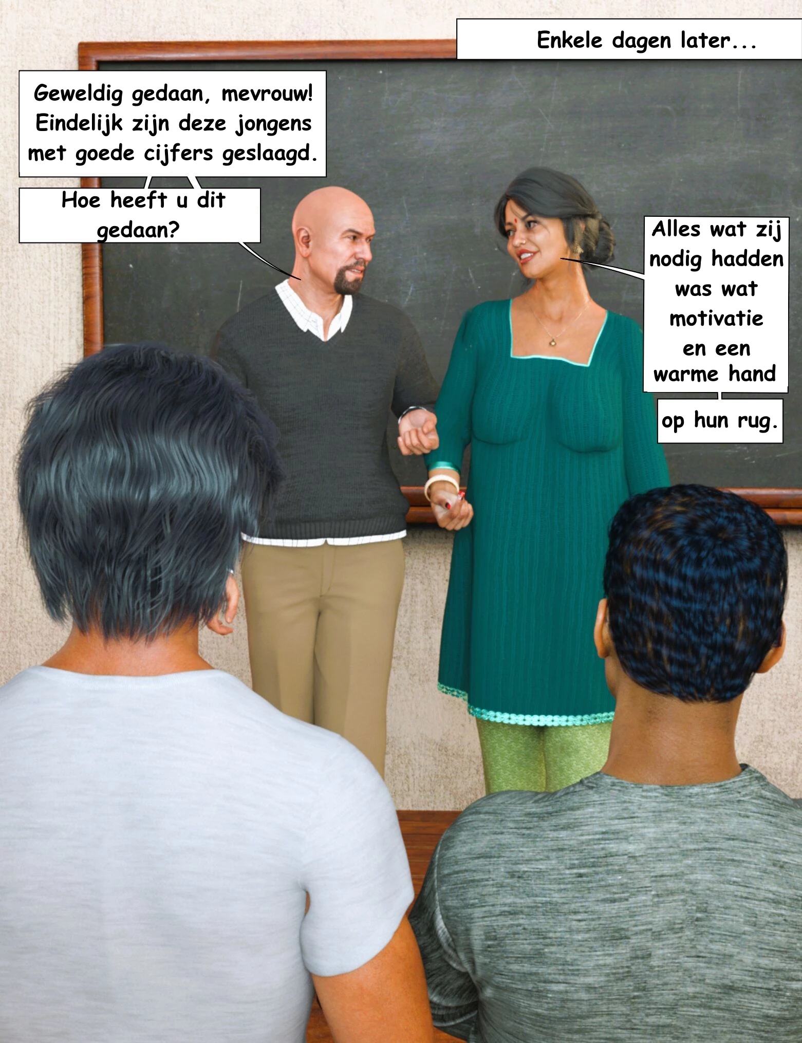 Mom & Me - Double Trouble [NL] porn comic picture 98