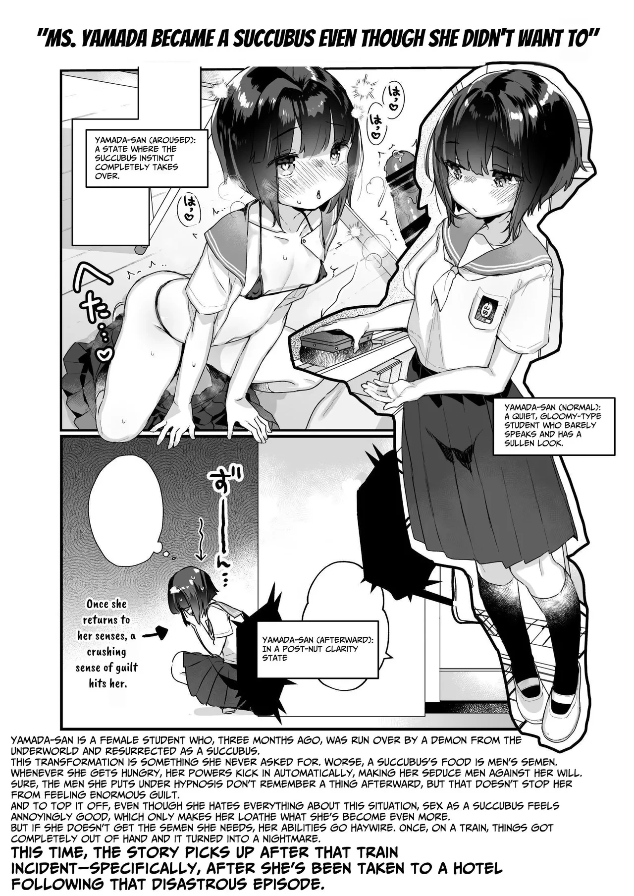 Ms. Yamada Became A Succubus Even Though She Didn't Want To ~Love Hotel~ | Naritakunai no ni Succubus ni Natte Shimatta Yamada-san Hotel Omochikaeri Hen porn comic picture 3