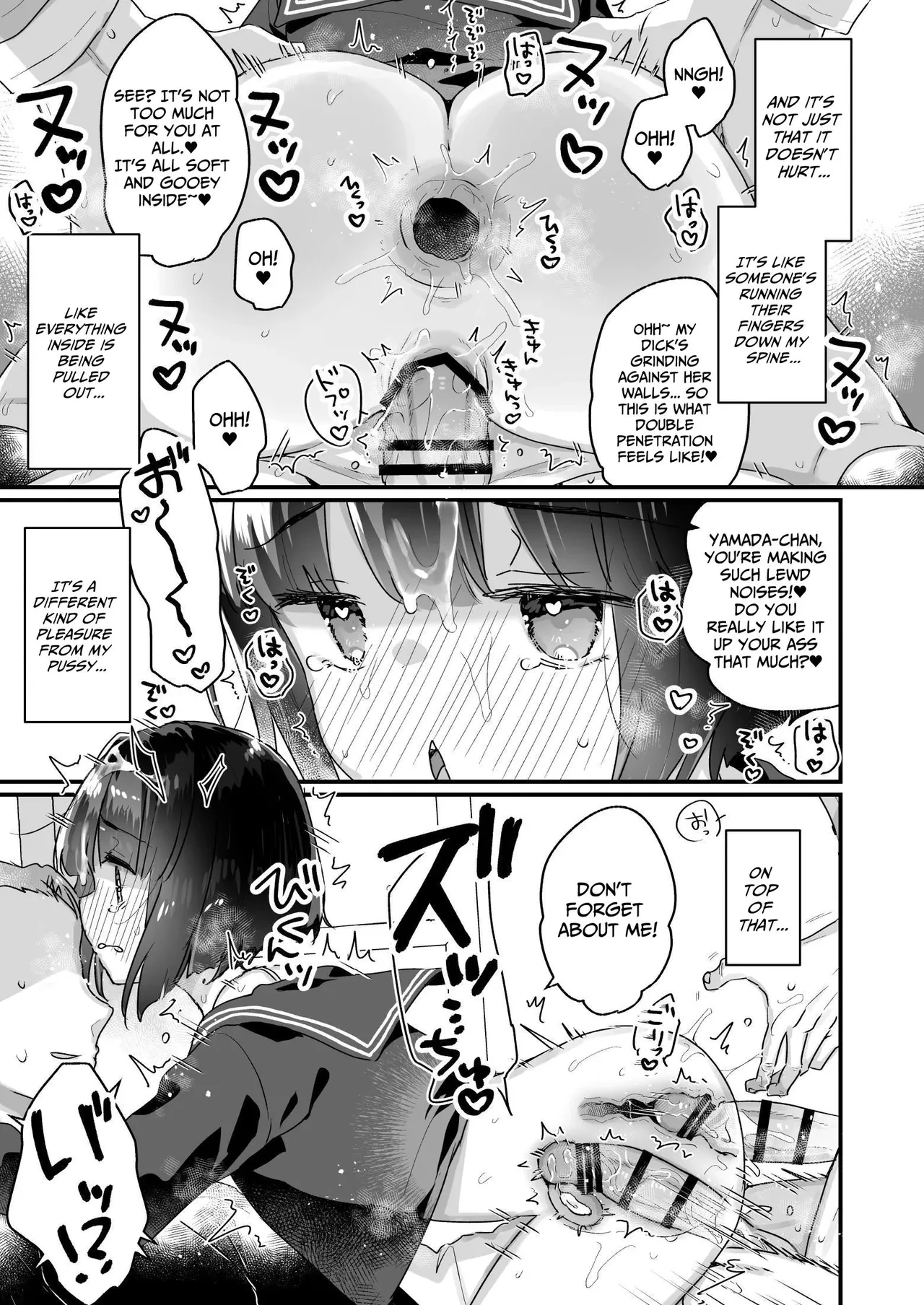 Ms. Yamada Became A Succubus Even Though She Didn't Want To ~Train Orgy~ | Naritakunai no ni Succubus ni Natte Shimatta Yamada-san Densha Rankou Hen porn comic picture 18