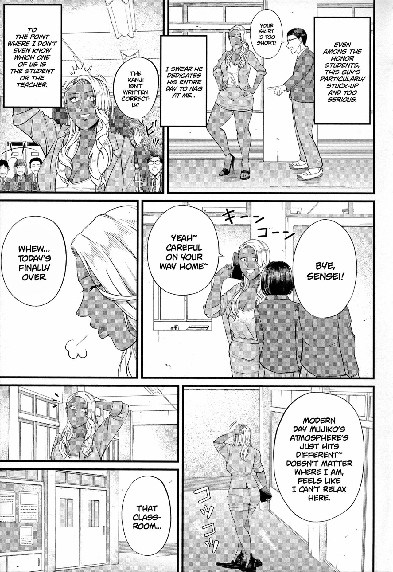 Musabori tsukushite! Rinko Sensei porn comic picture 5
