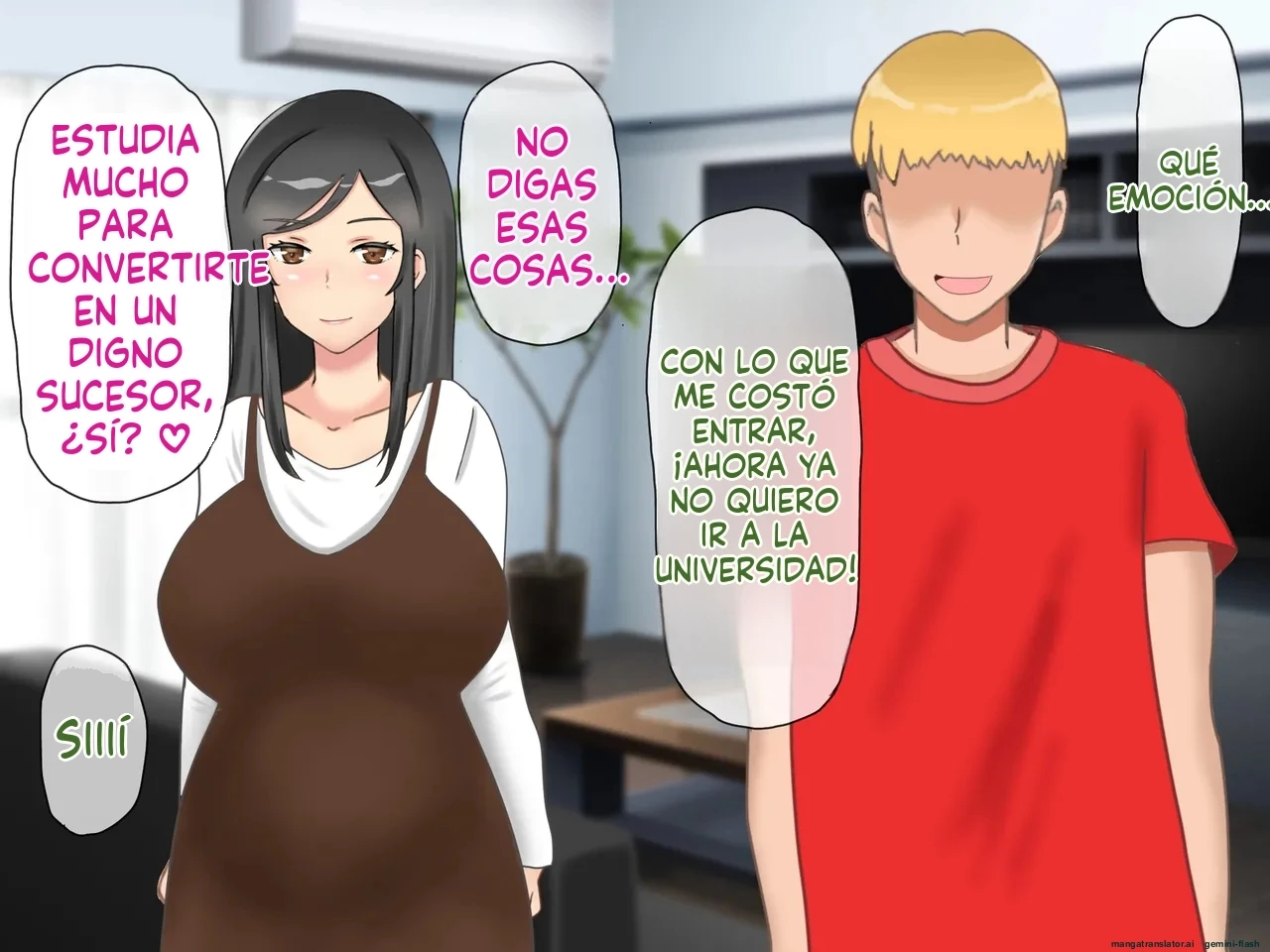 Musuko no Dokyuusei ni NTR & Haramaserareta Kyonyuu Bijin Haha [Spanish] porn comic picture 136