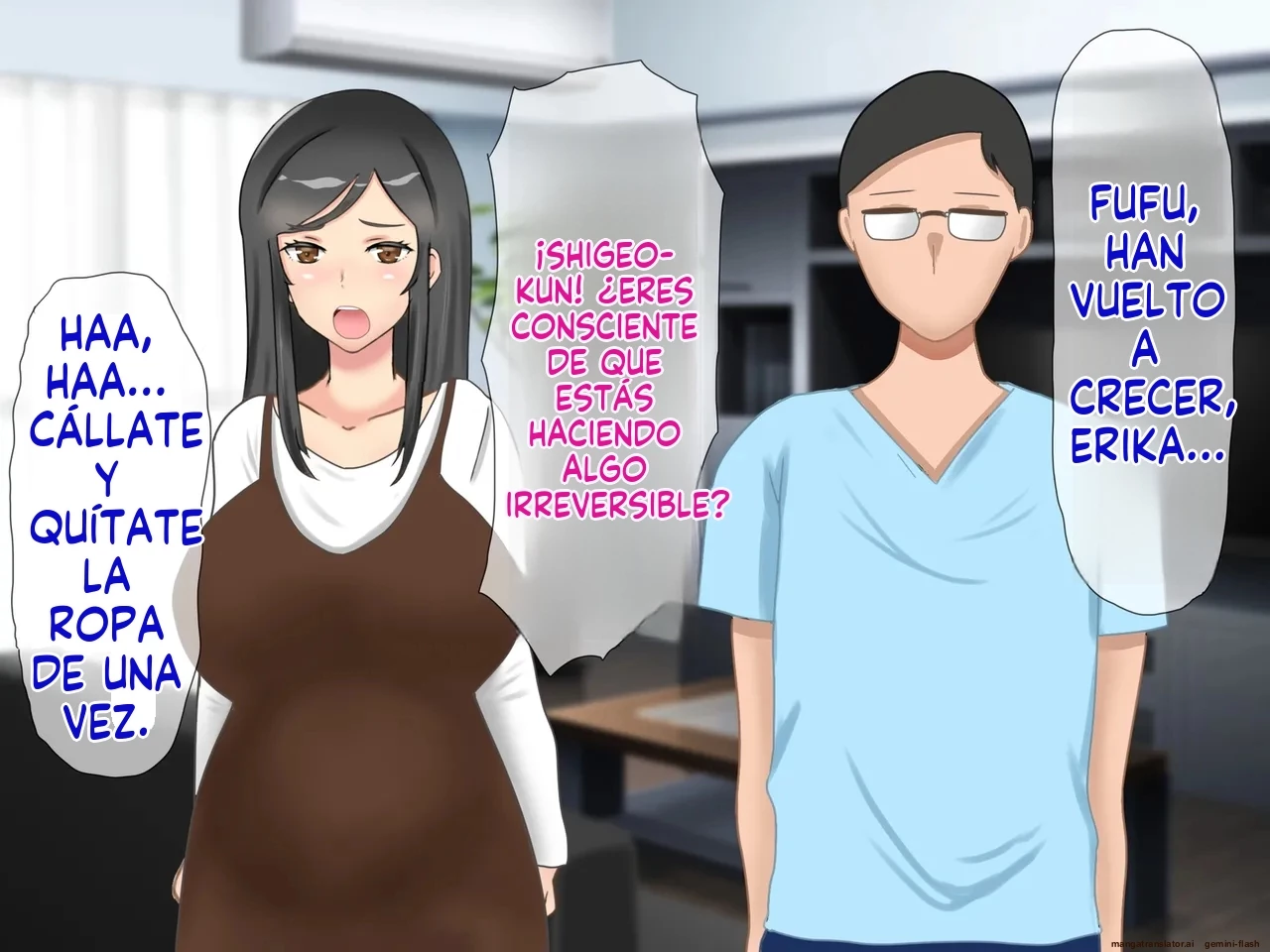 Musuko no Dokyuusei ni NTR & Haramaserareta Kyonyuu Bijin Haha [Spanish] porn comic picture 139