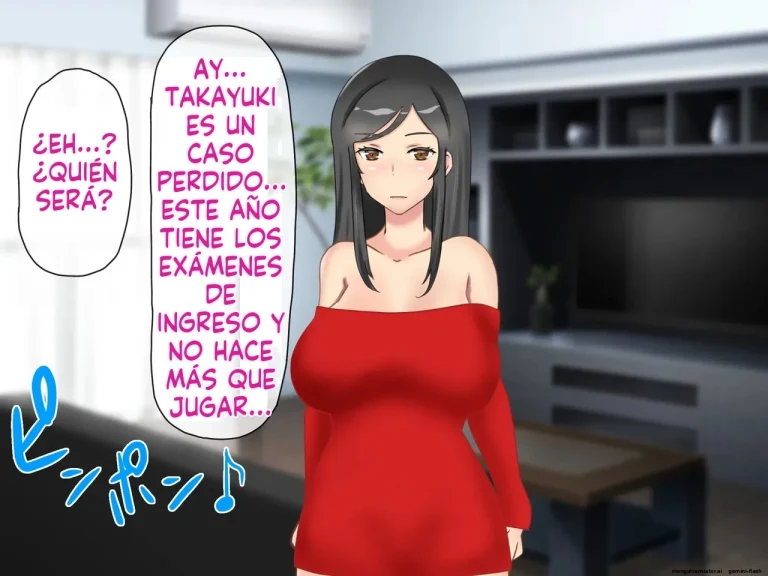 Musuko no Dokyuusei ni NTR & Haramaserareta Kyonyuu Bijin Haha [Spanish] porn comic picture 3